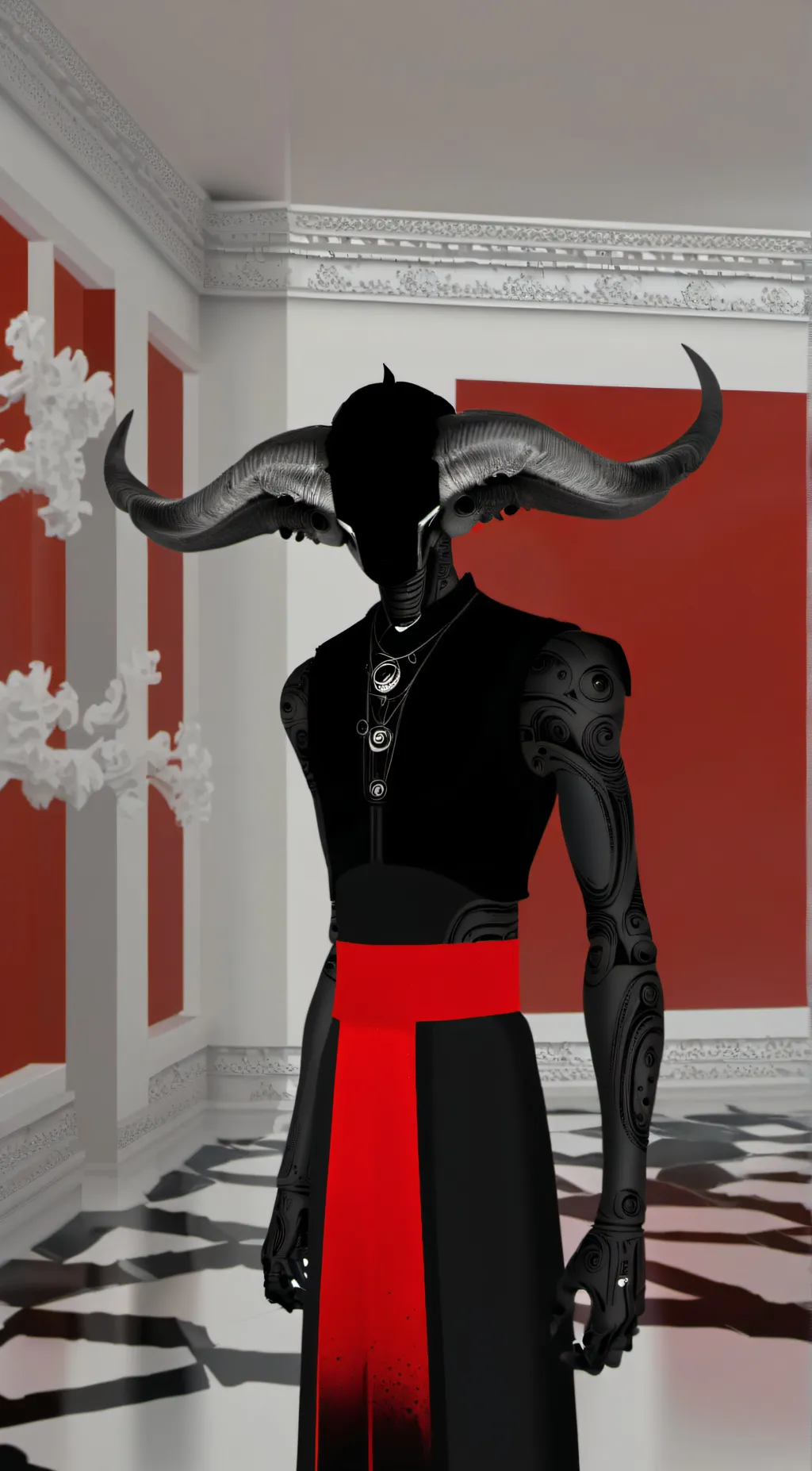 ai character: error god background