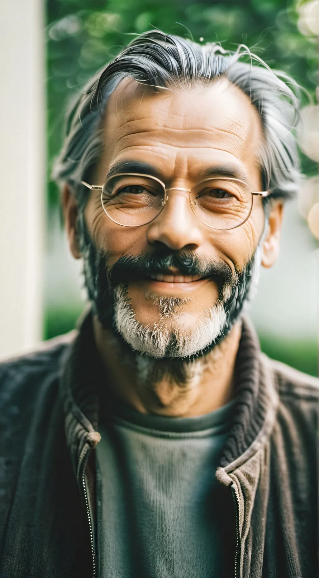 ai character: grandpa background