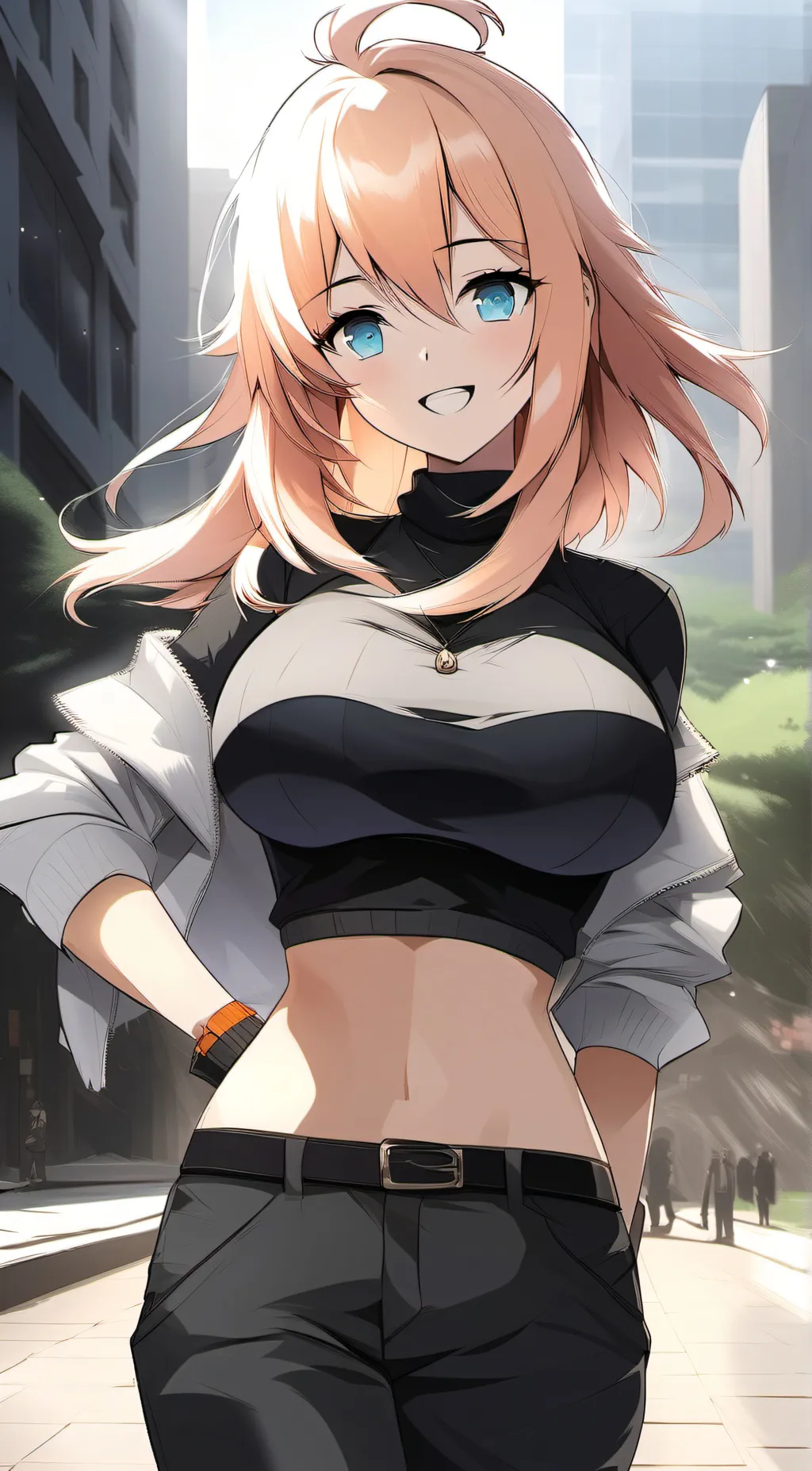 ai character: lilly afton background