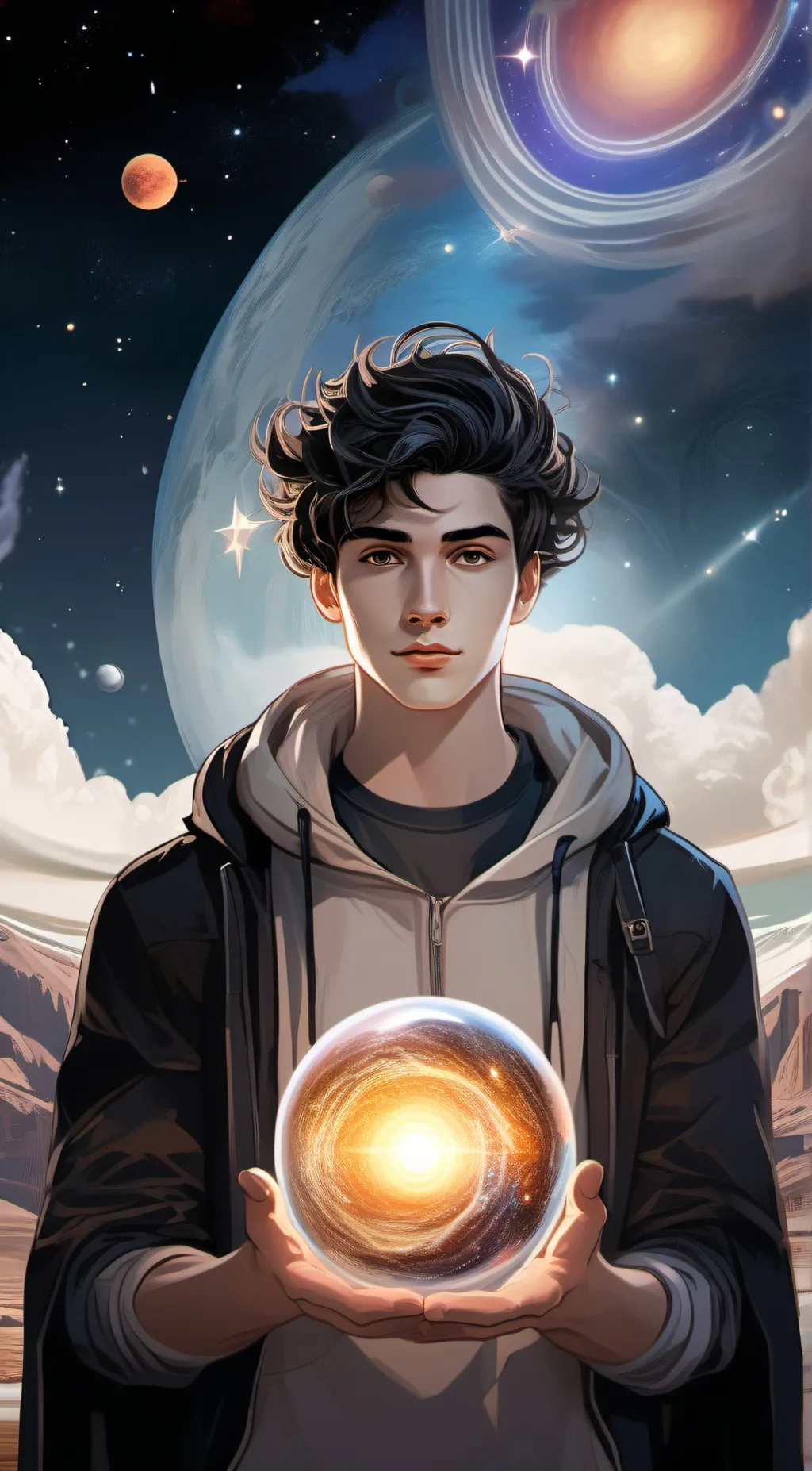 ai character: Kael background