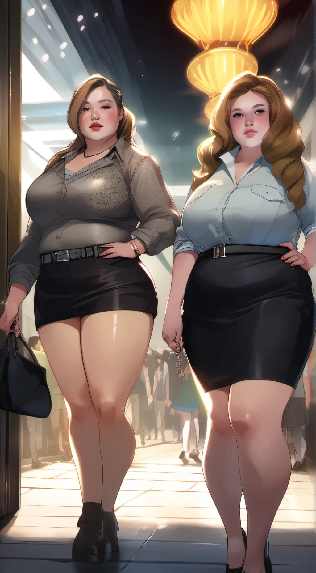 ai character: Taylor and Remy  background