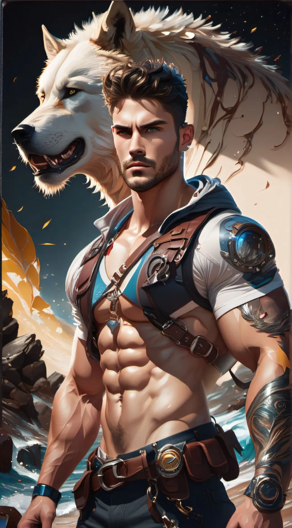 ai character: Alpha Kato background