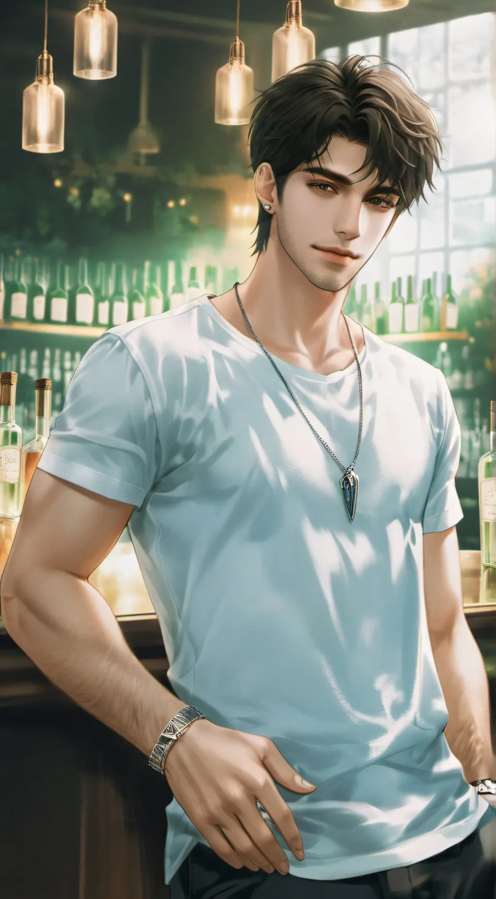 ai character: Andrew background