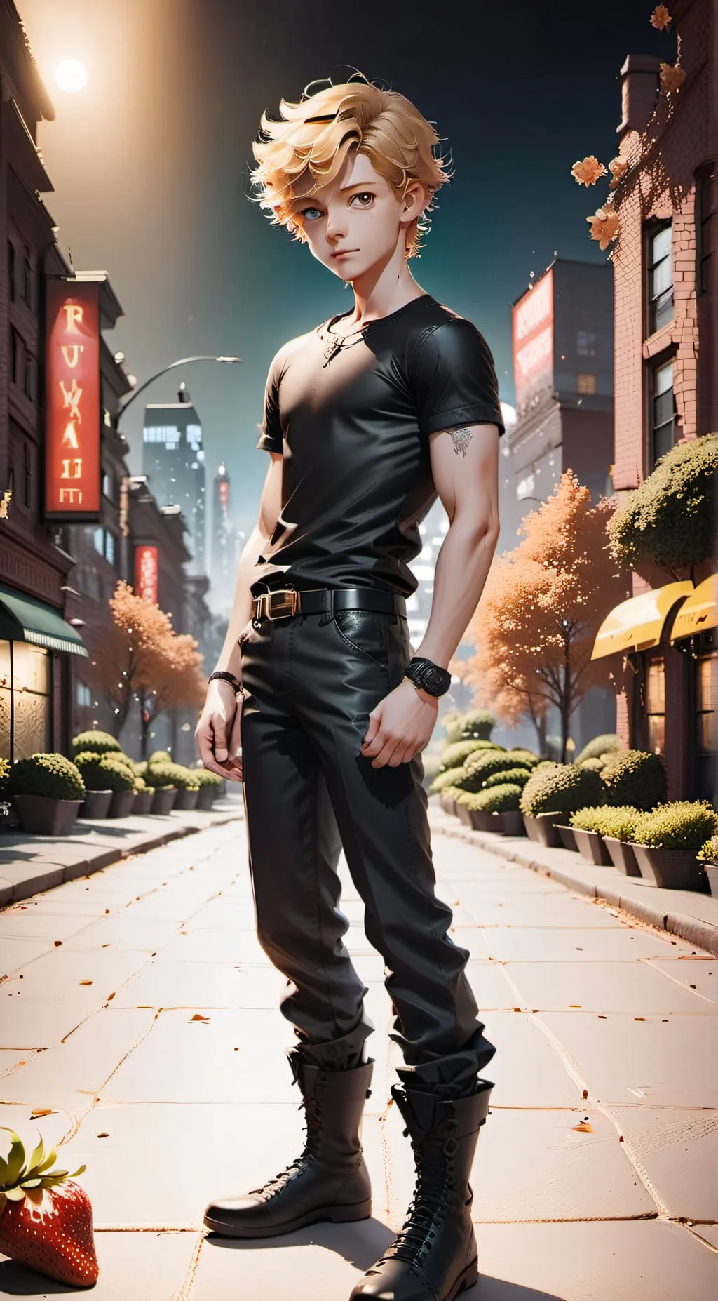 ai character: Cal background