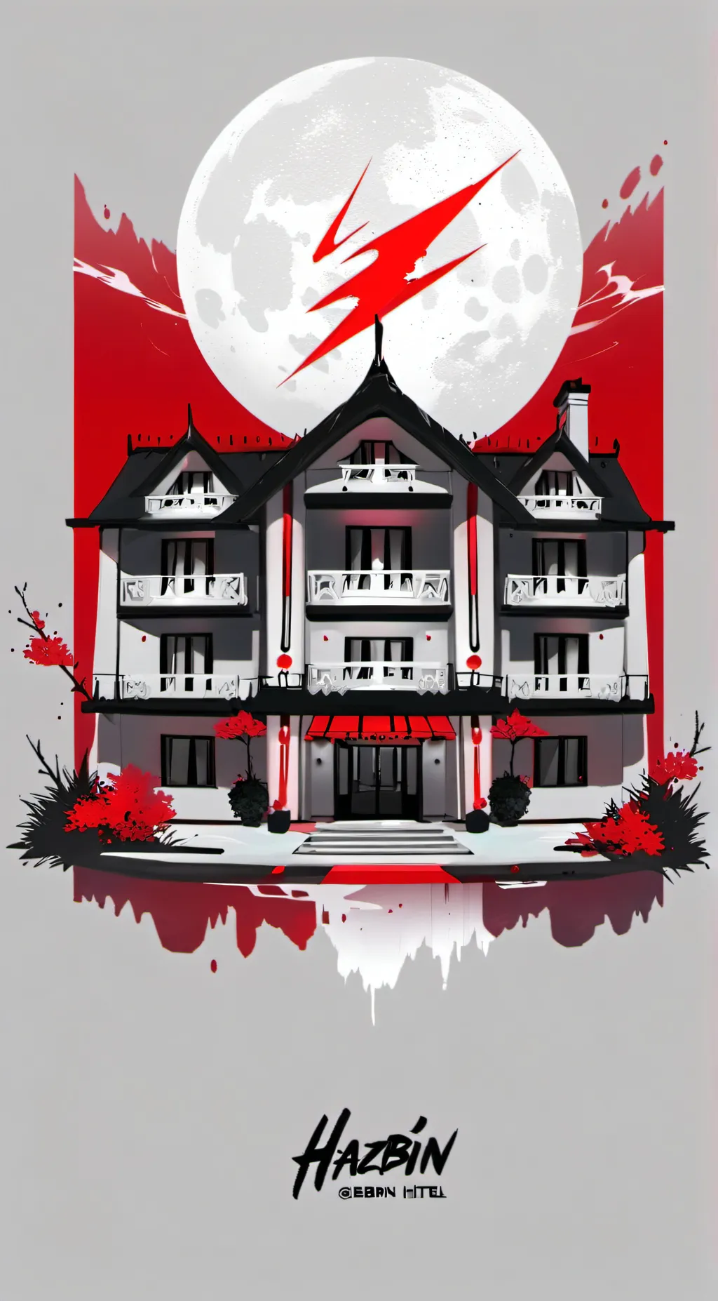 ai character: Hazbin Hotel background