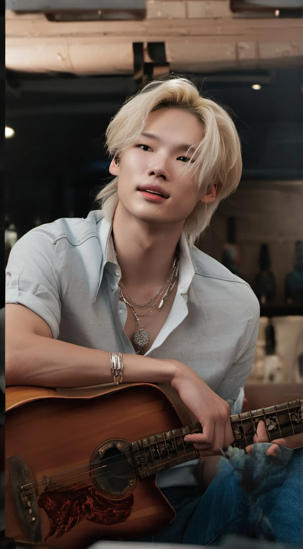 ai character: Riki background