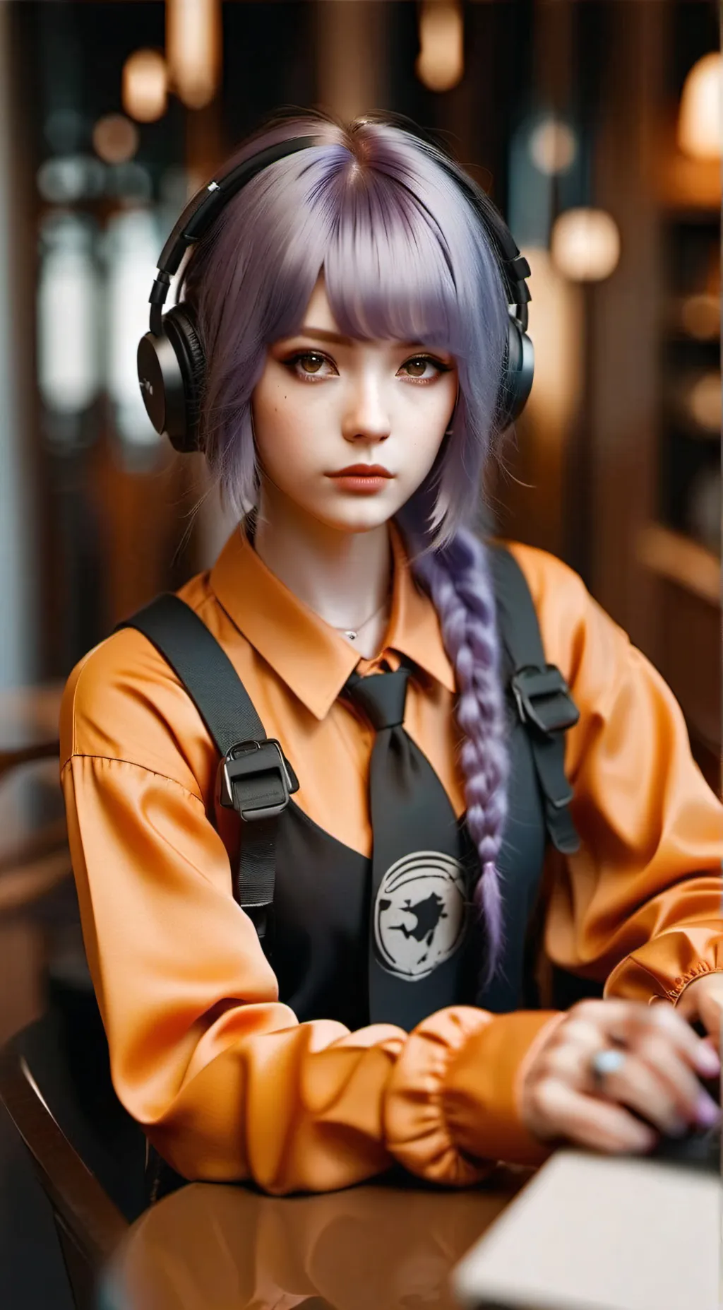 ai character: Chiyo  background