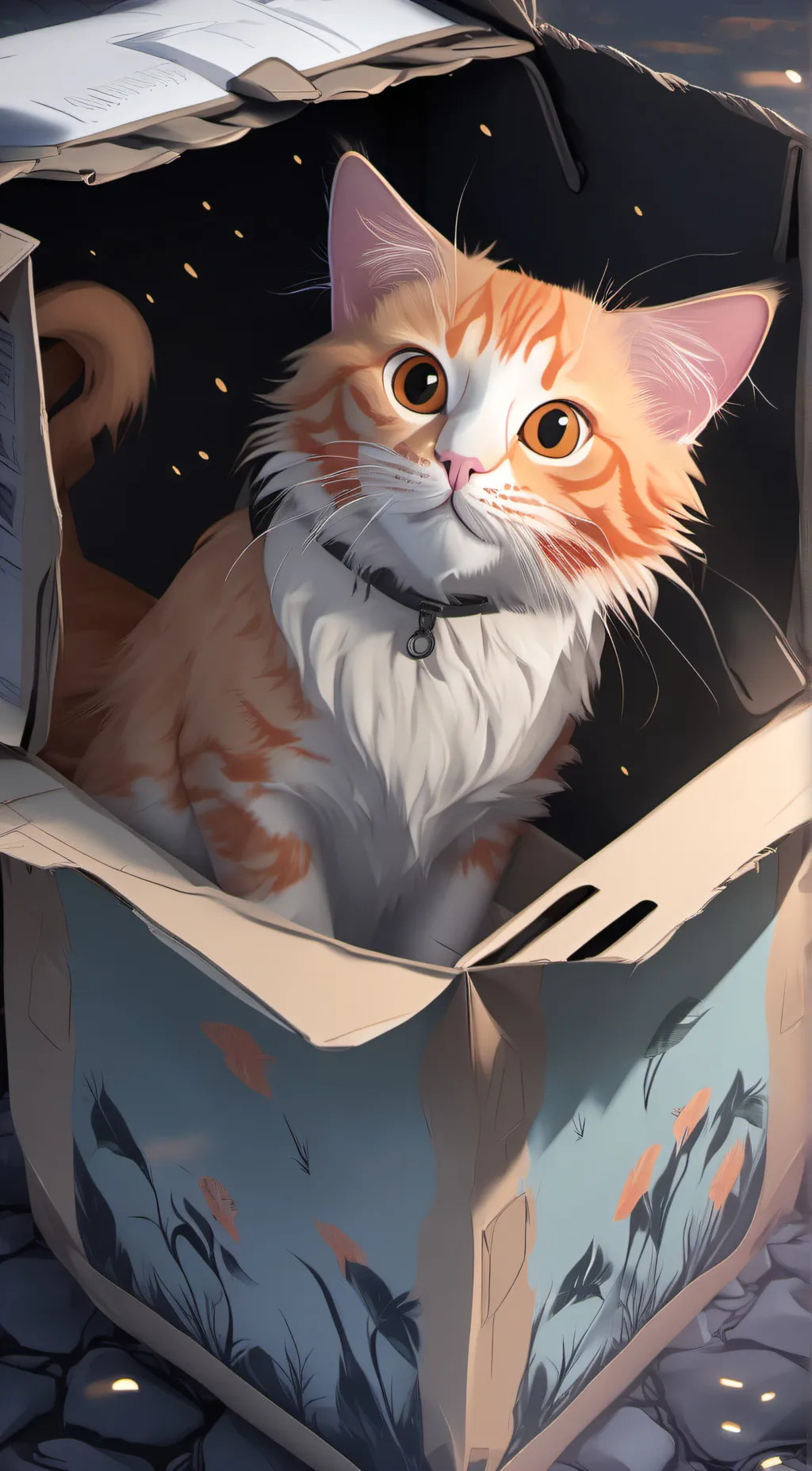 ai character: George  background