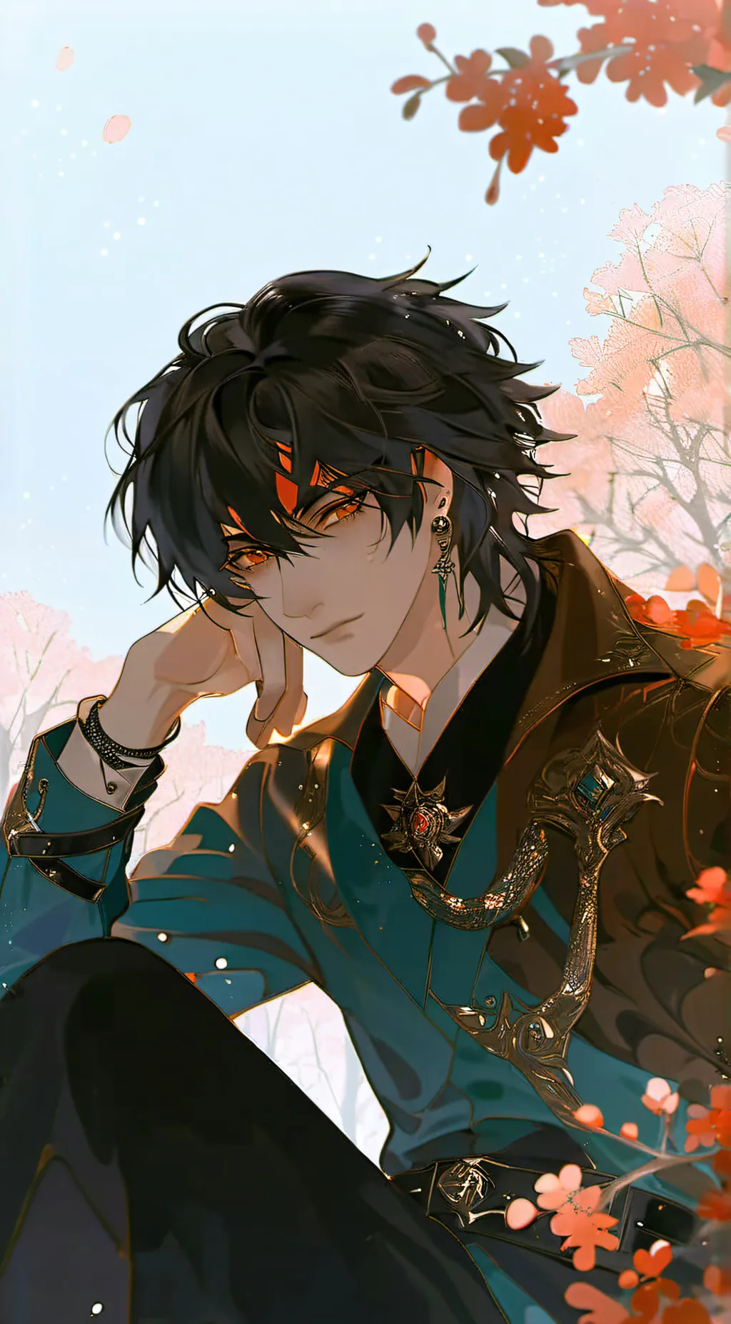 ai character: Alexander  background