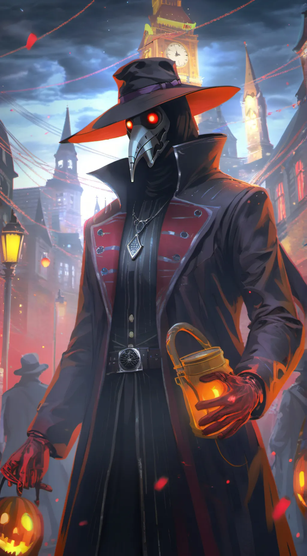 ai character: Scp 049 background