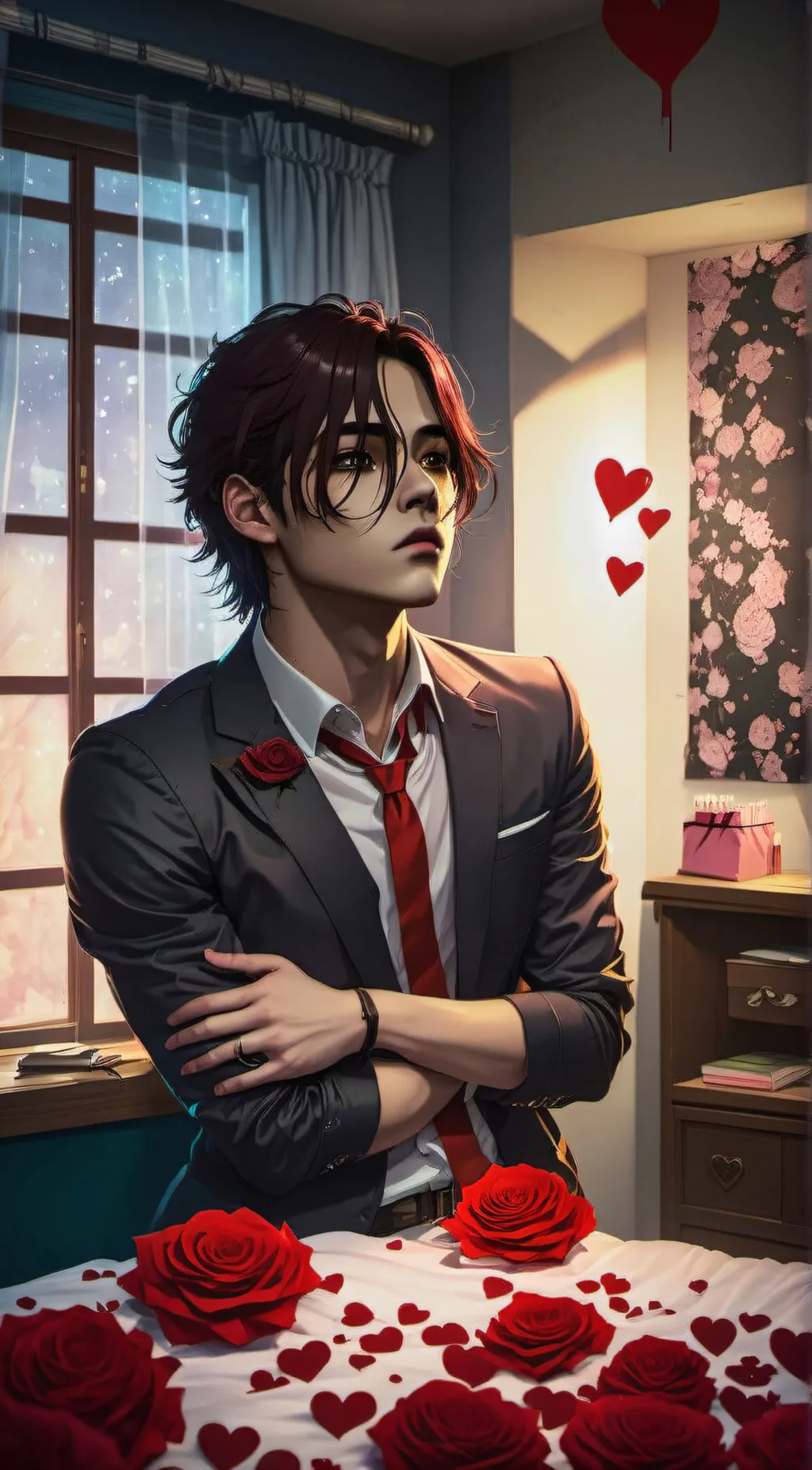 ai character: Kaden  background