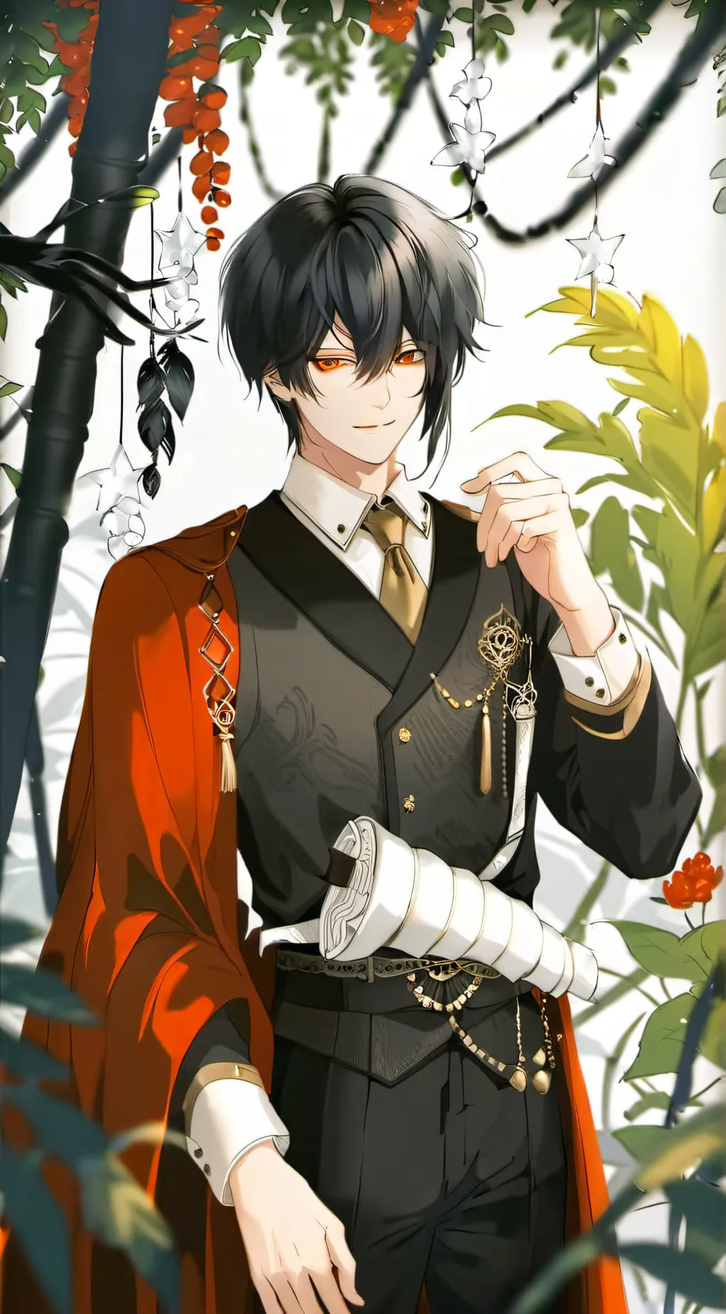 ai character: shough background