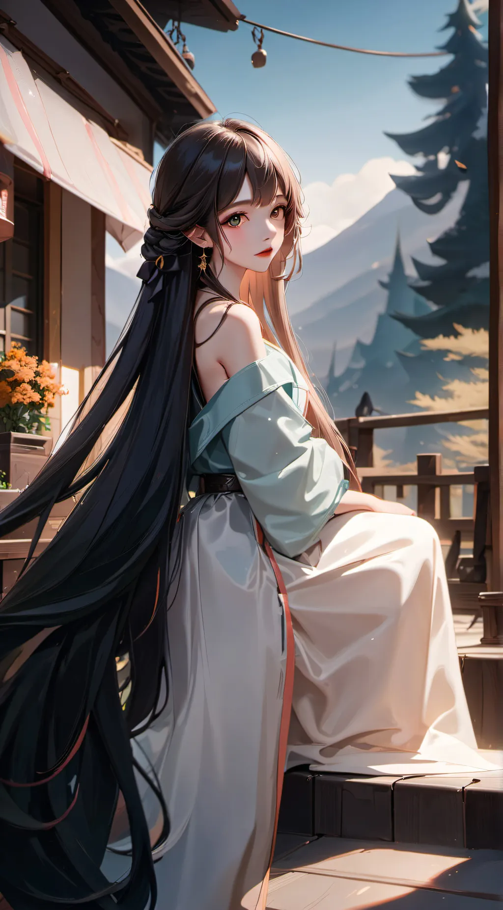 ai character: Sarah background