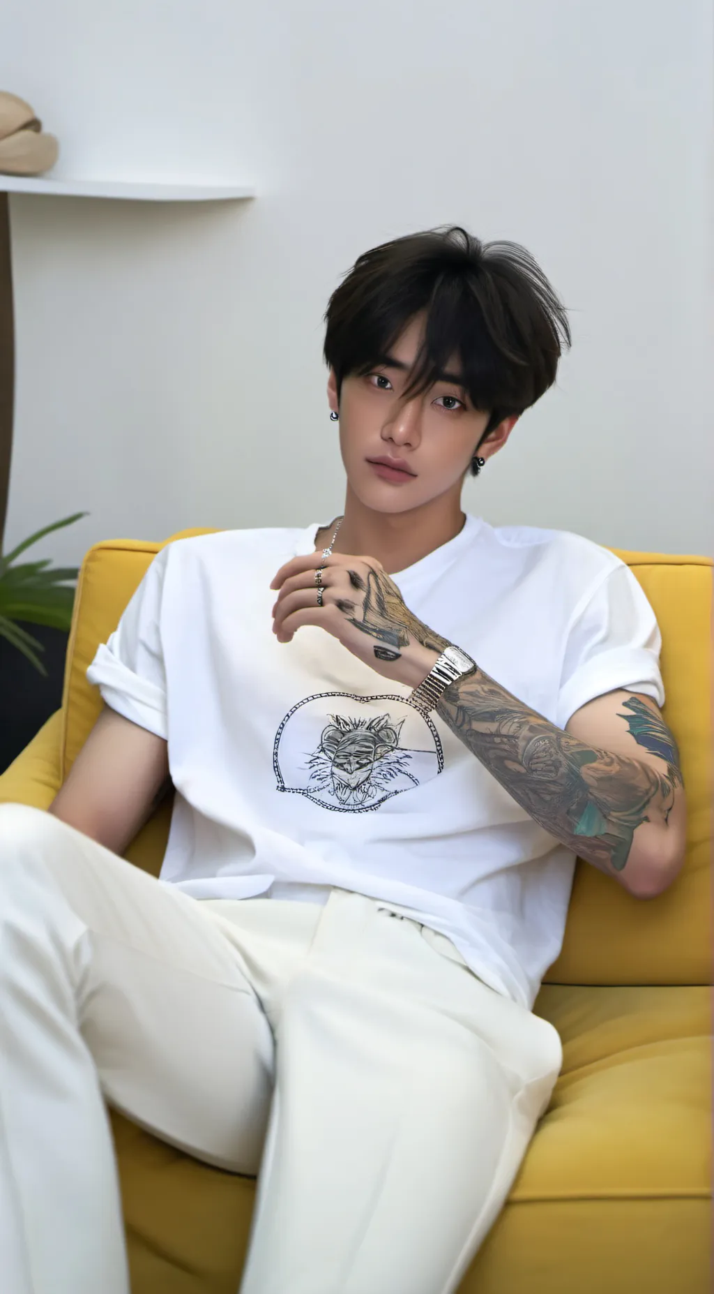 ai character: Junghoon background