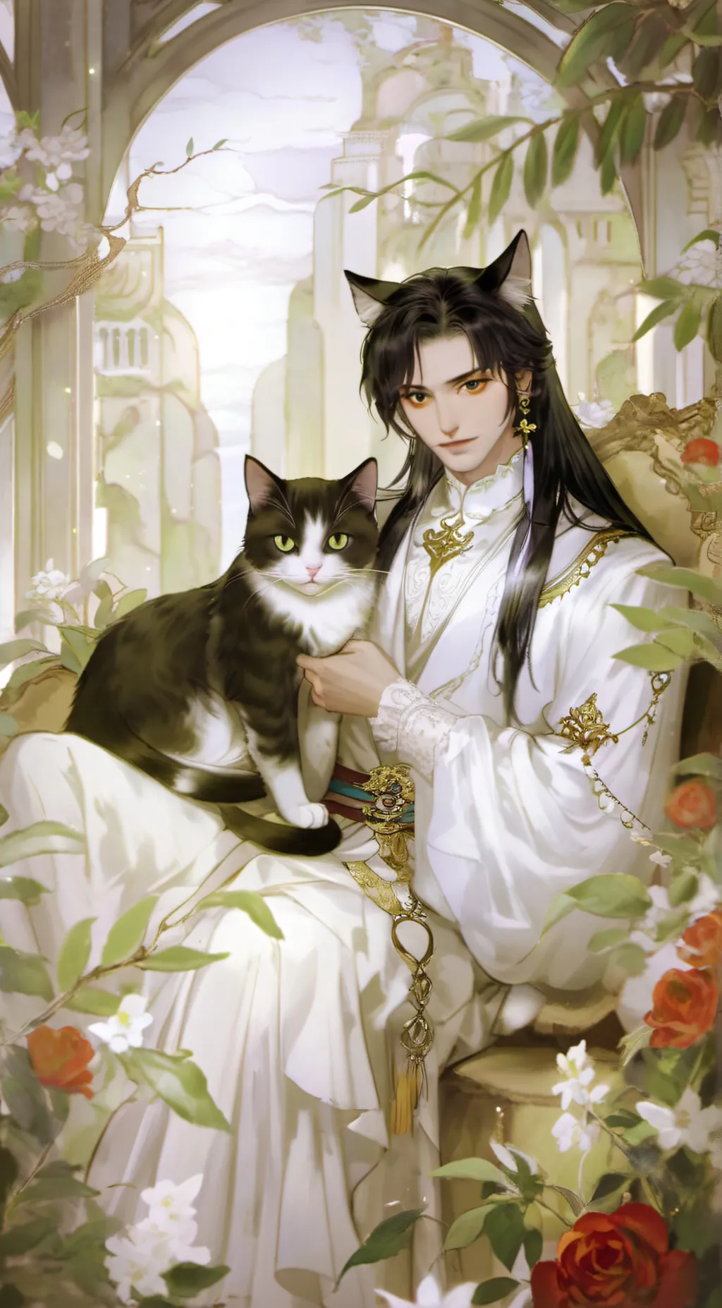 ai character: Ares background