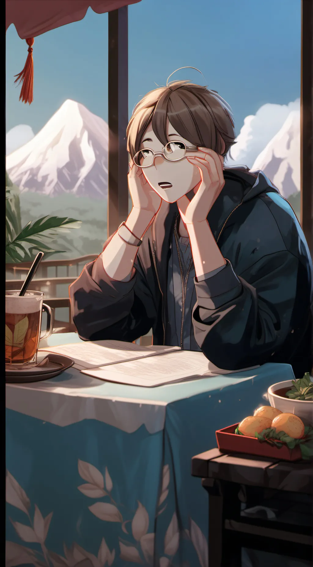 ai character: alex background