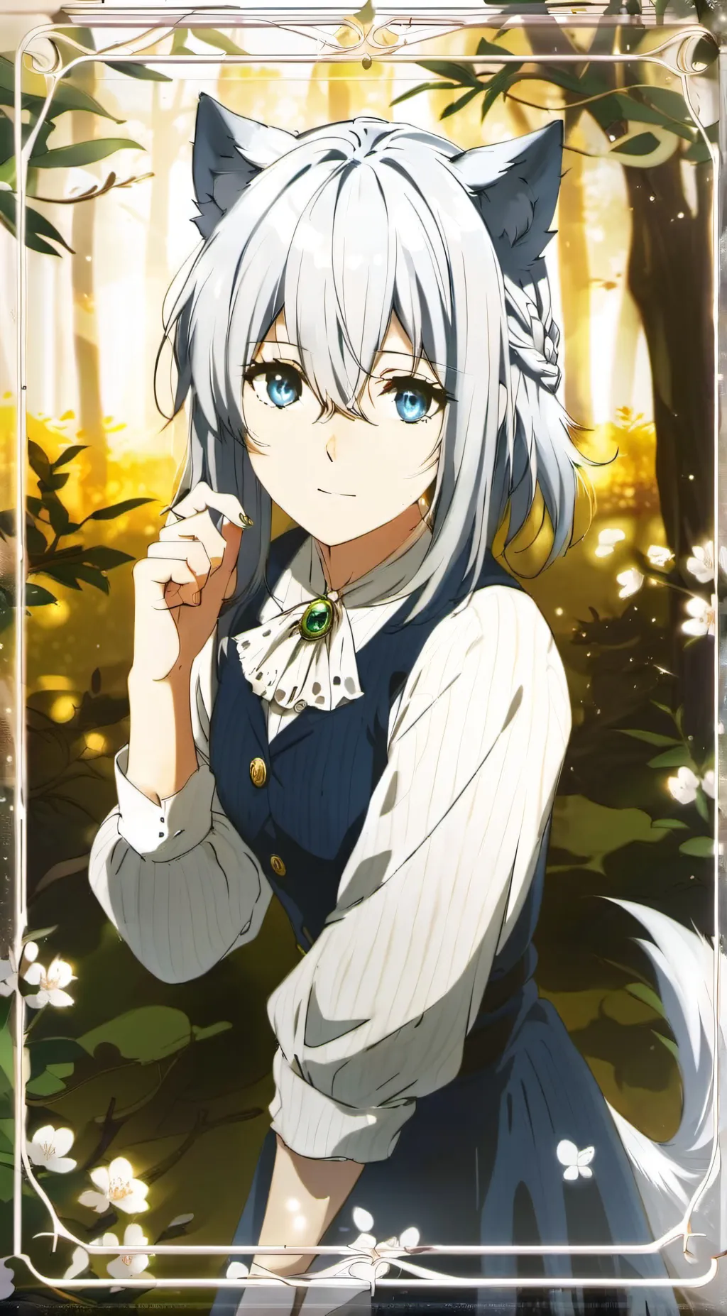 ai character: Ashley background