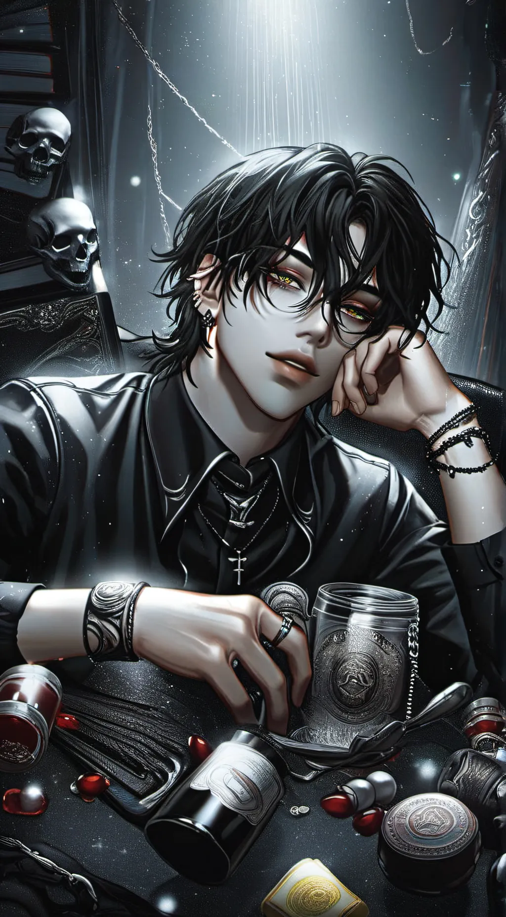 ai character: Chase background