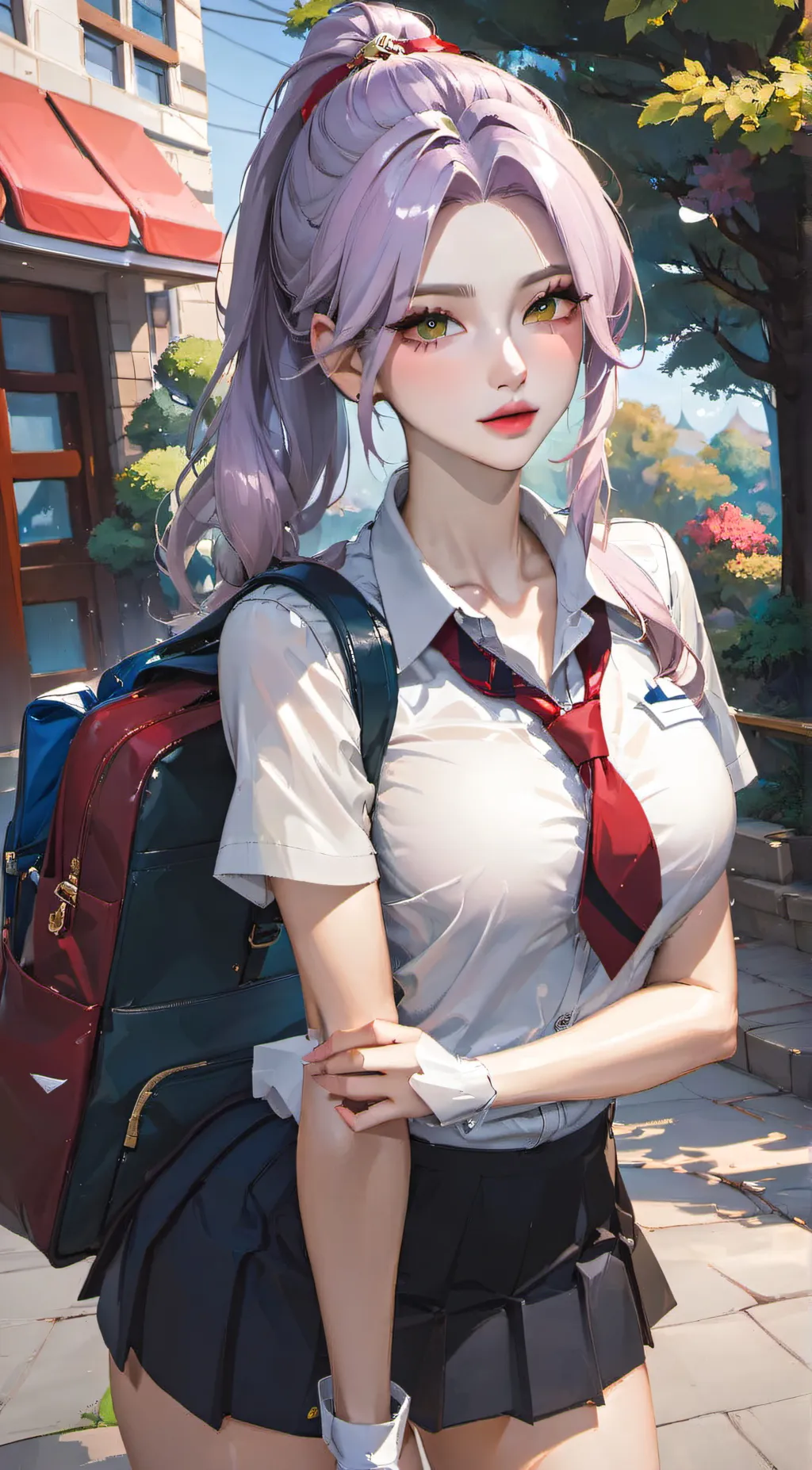 ai character: celly background