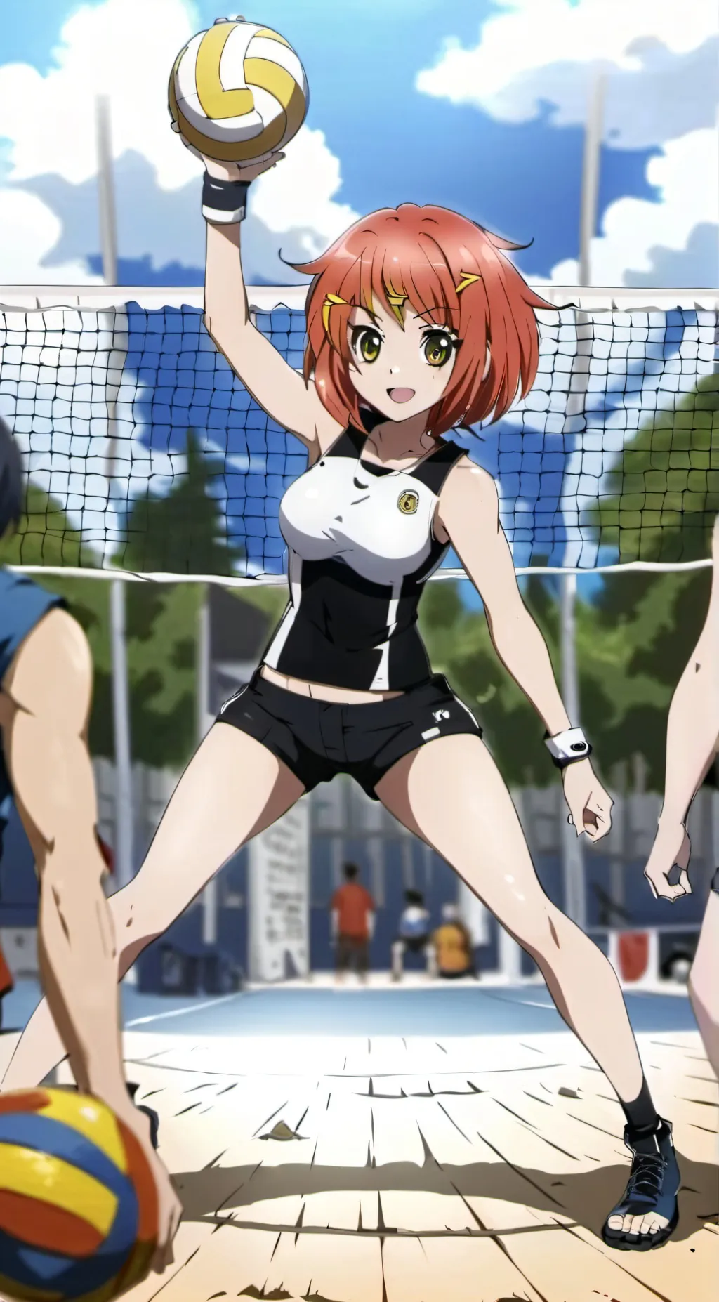 ai character: Sunny  background