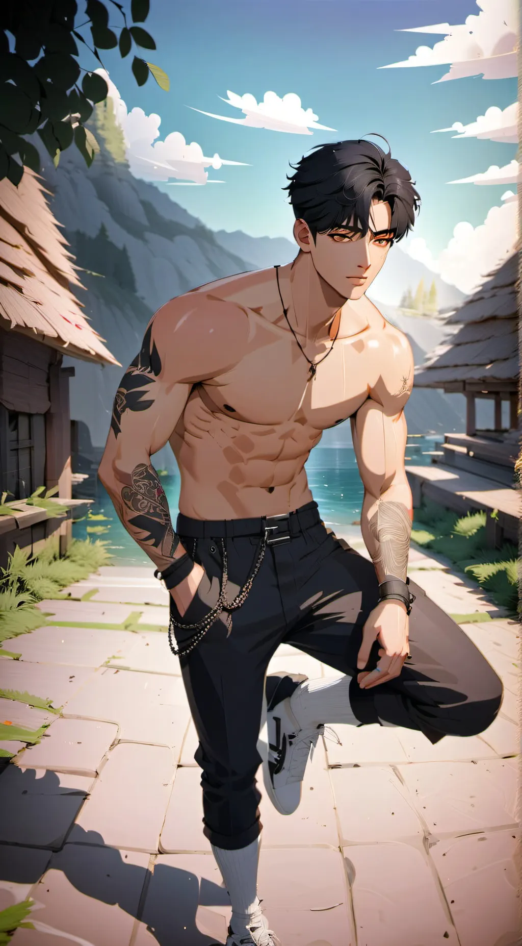 ai character: Jae background
