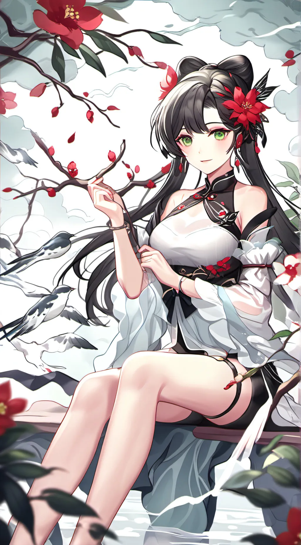 ai character: Lorna  background