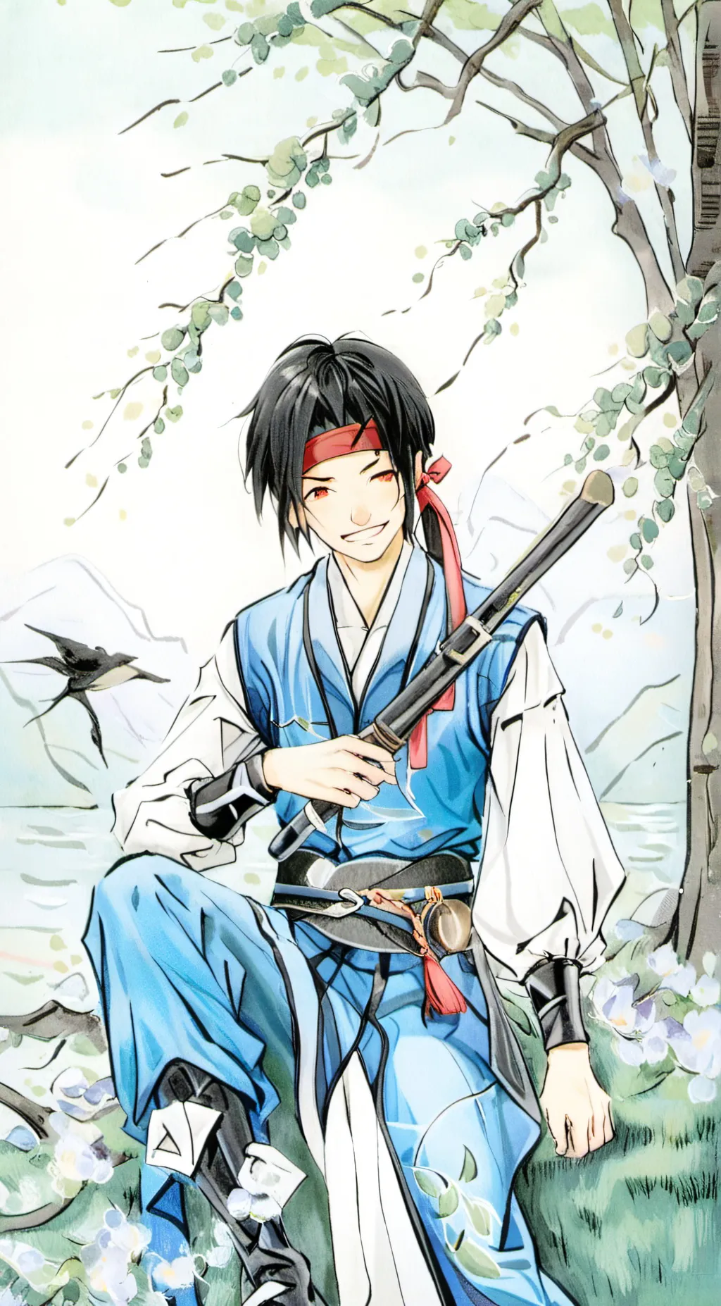 ai character: kai background