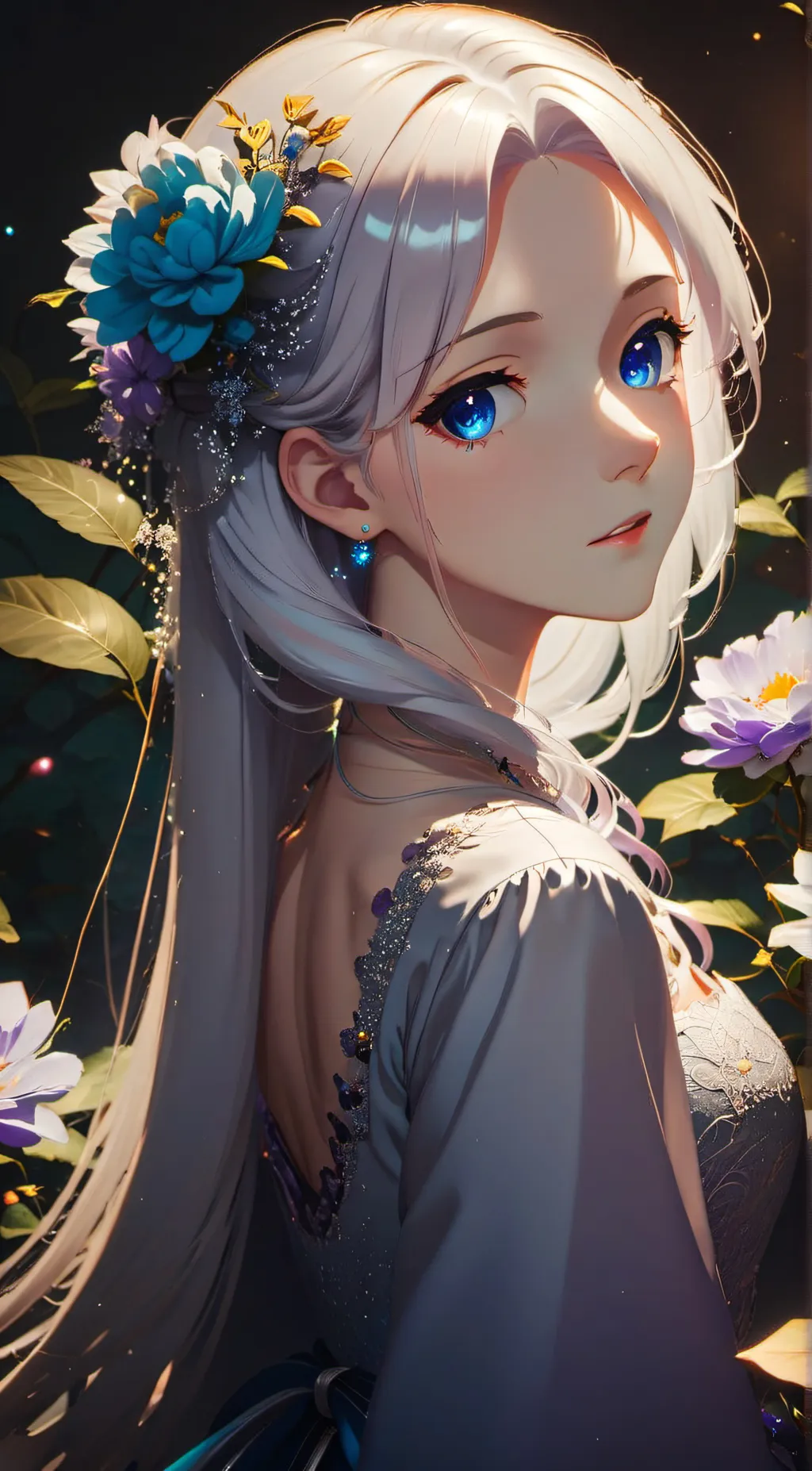 ai character: Amora  background