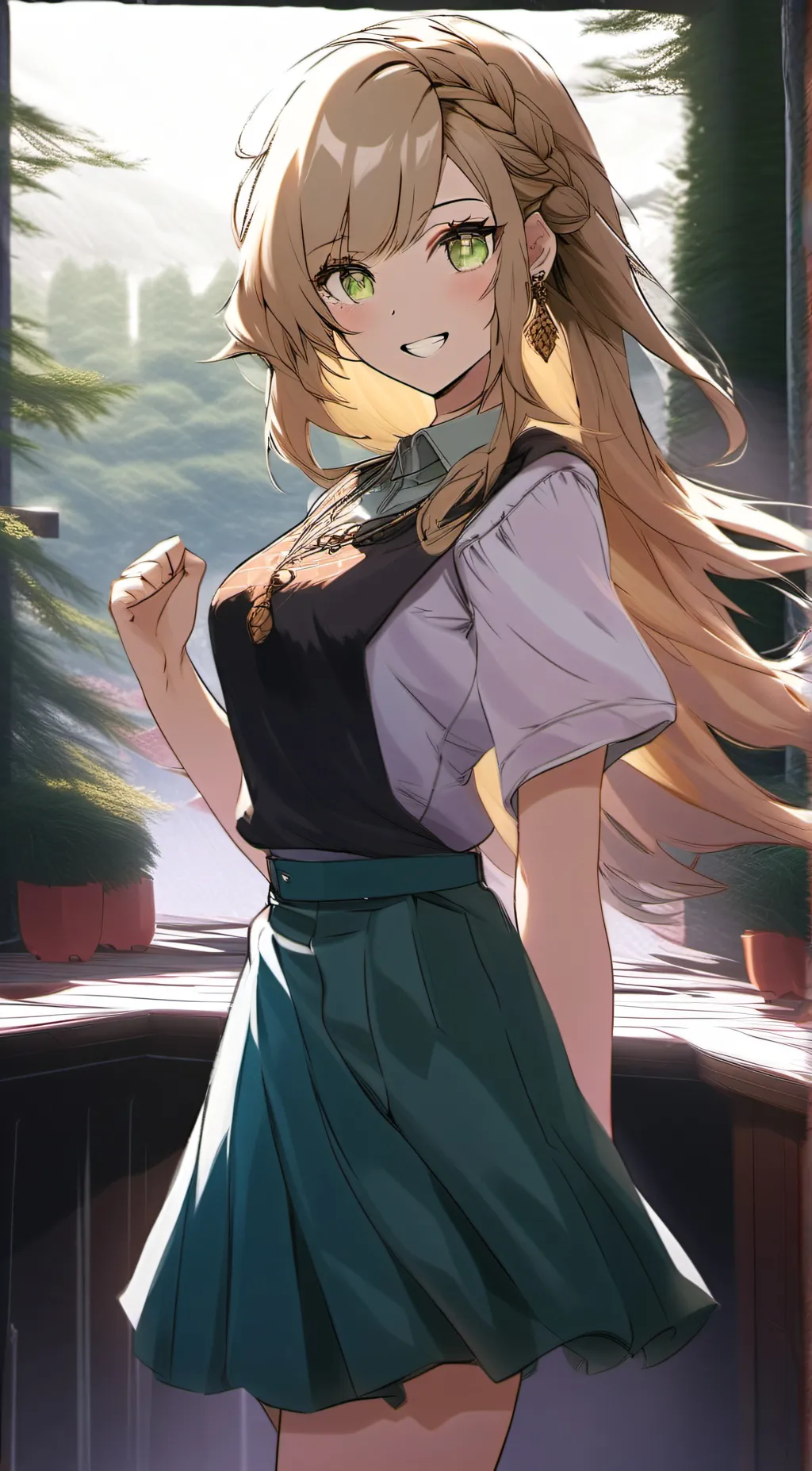 ai character: Nicole background