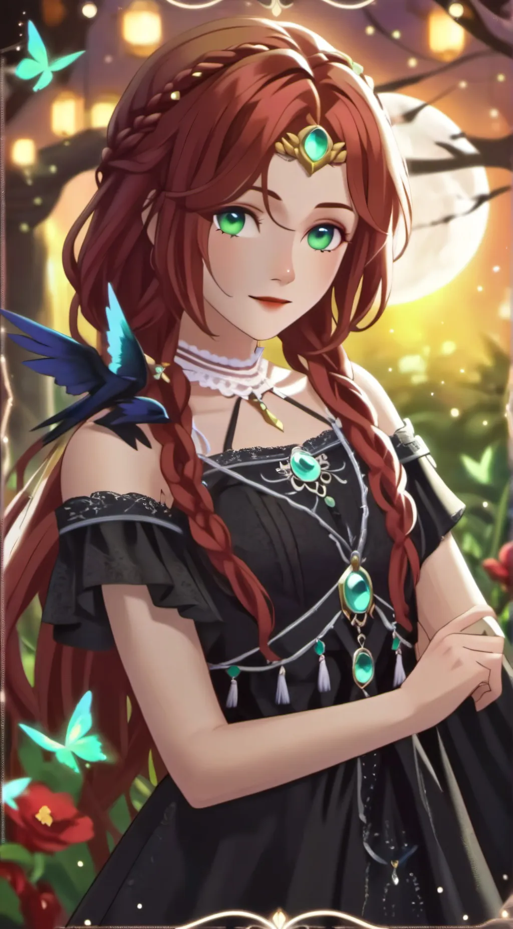 ai character: maria  background