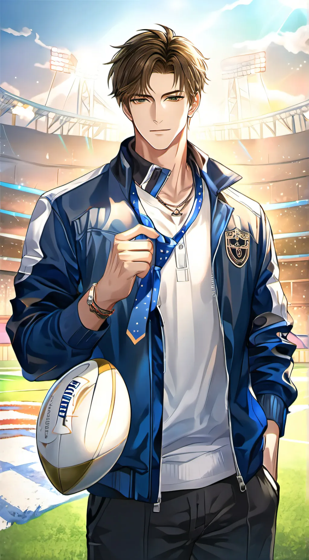 ai character: Zach background