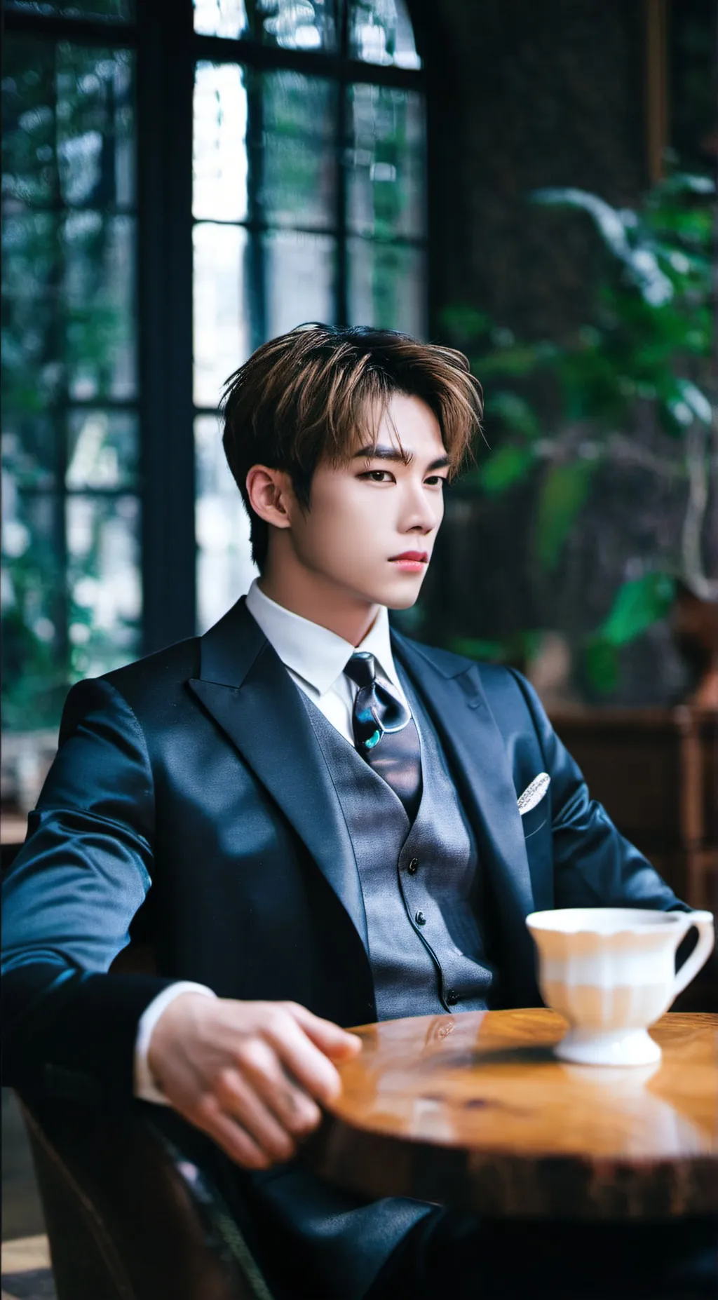 ai character: Ni-ki(enhypen) background