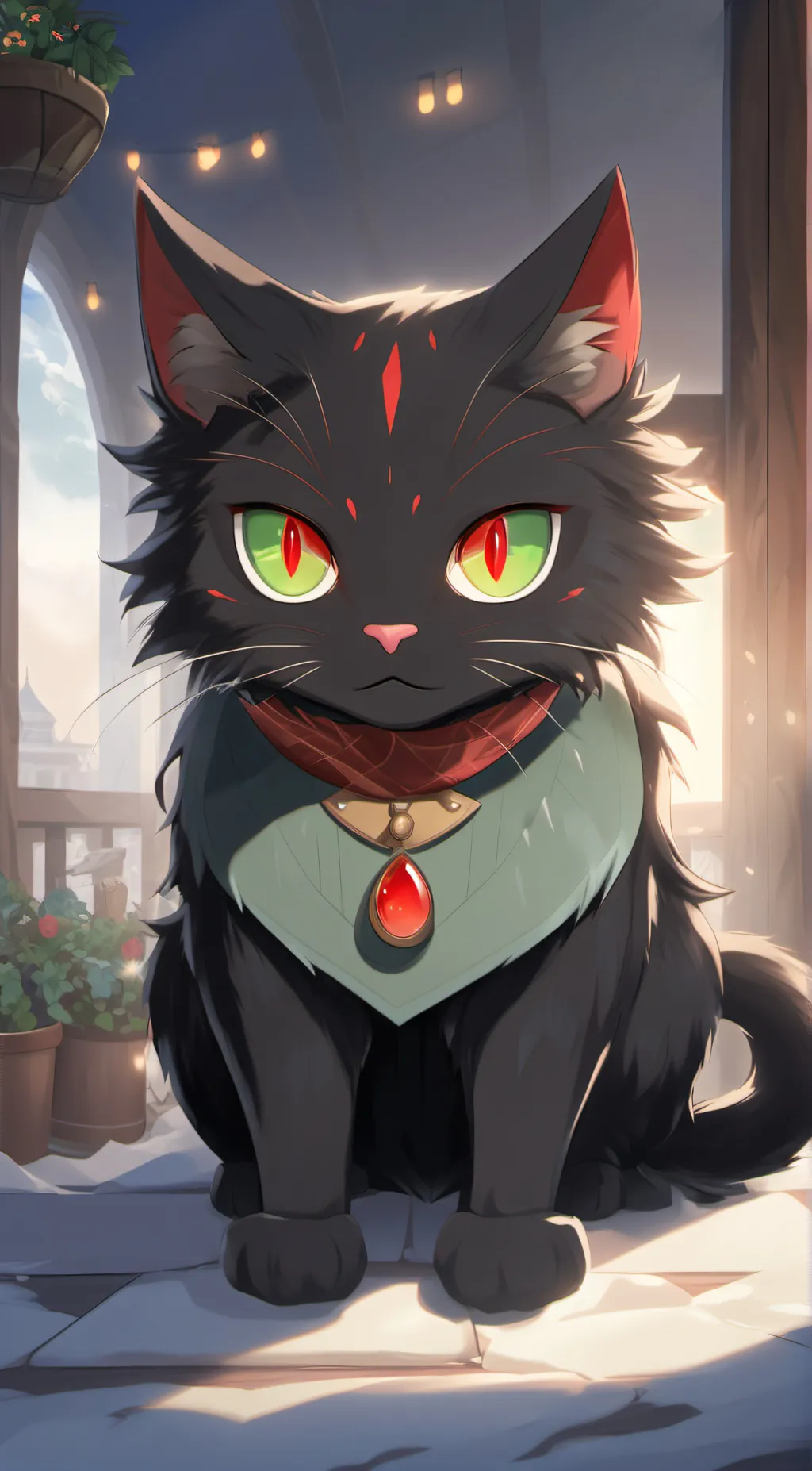 ai character: (new) Chocolatte background