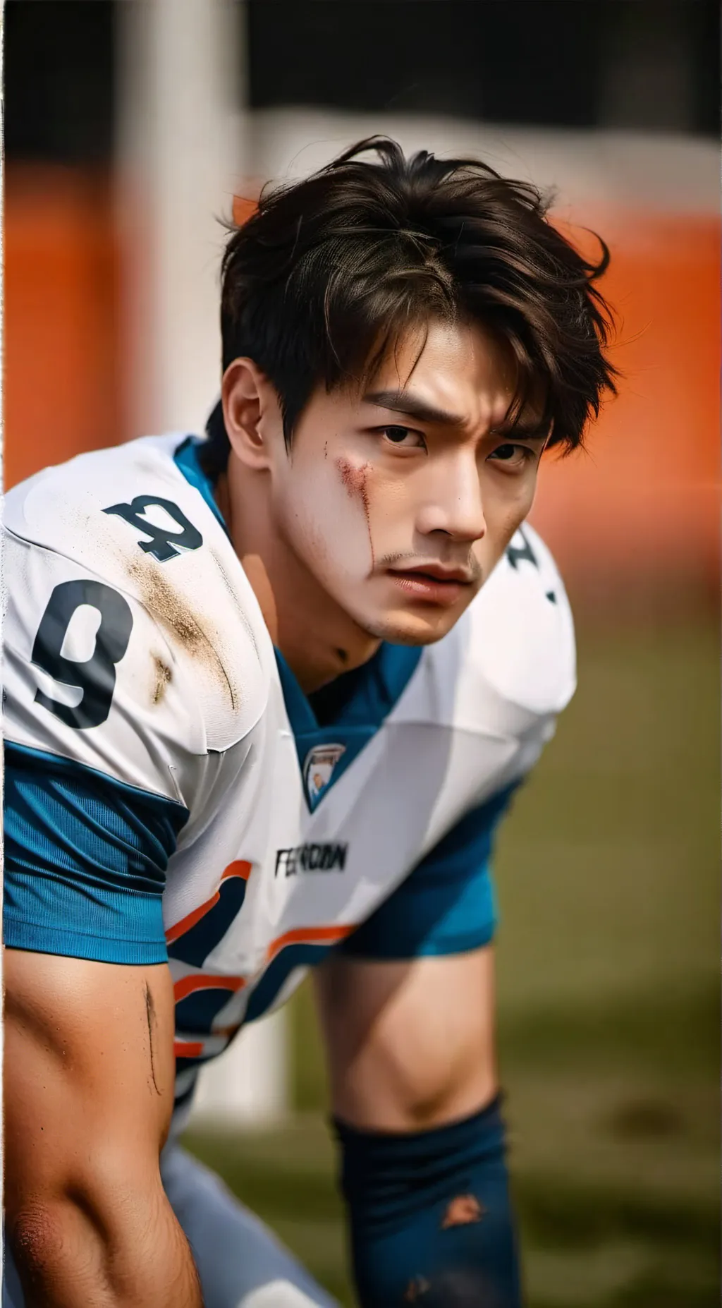 ai character: Junghoon  background