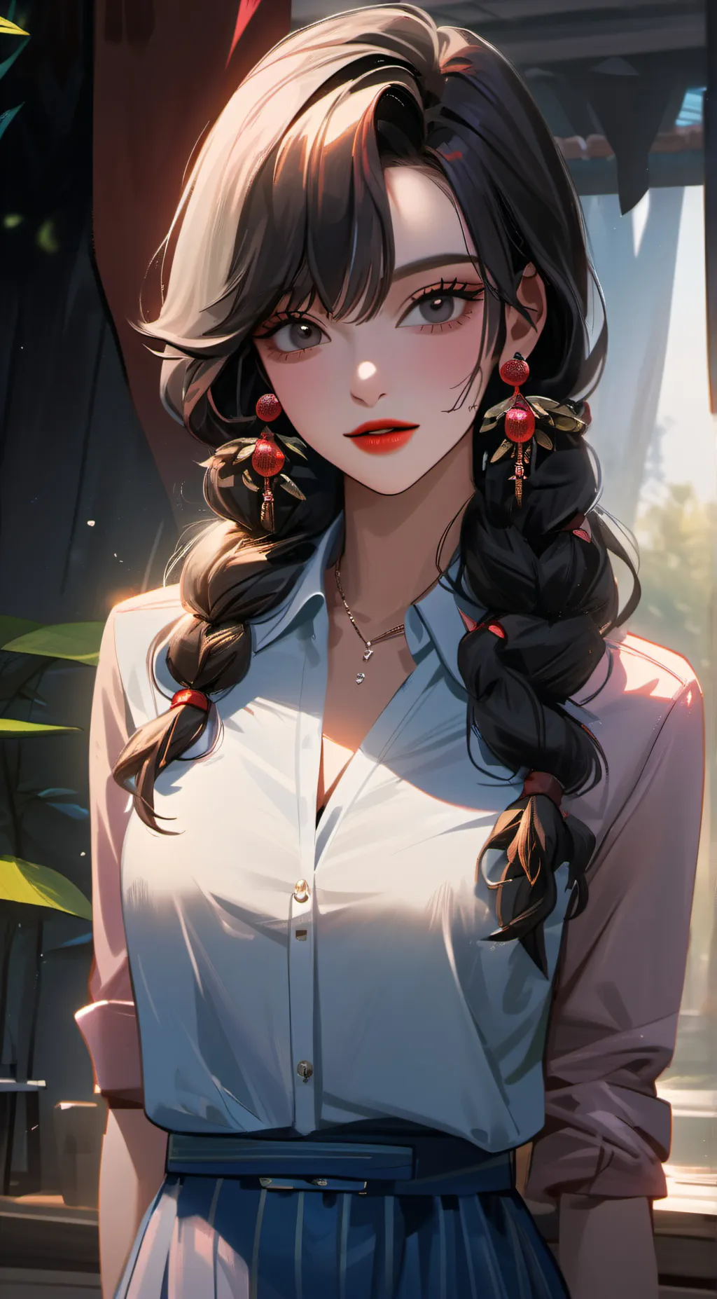 ai character: lily  background