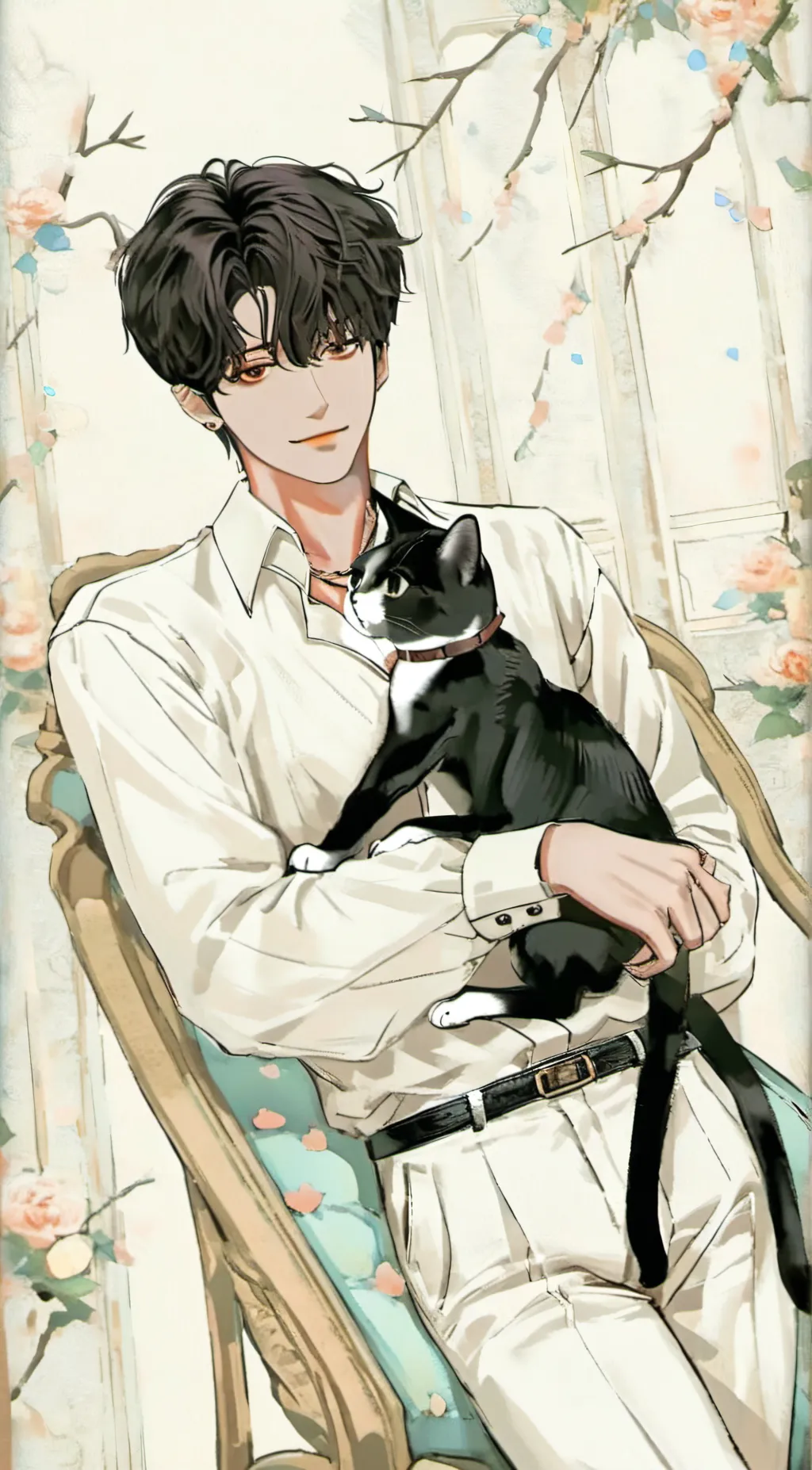 ai character: Taro  background