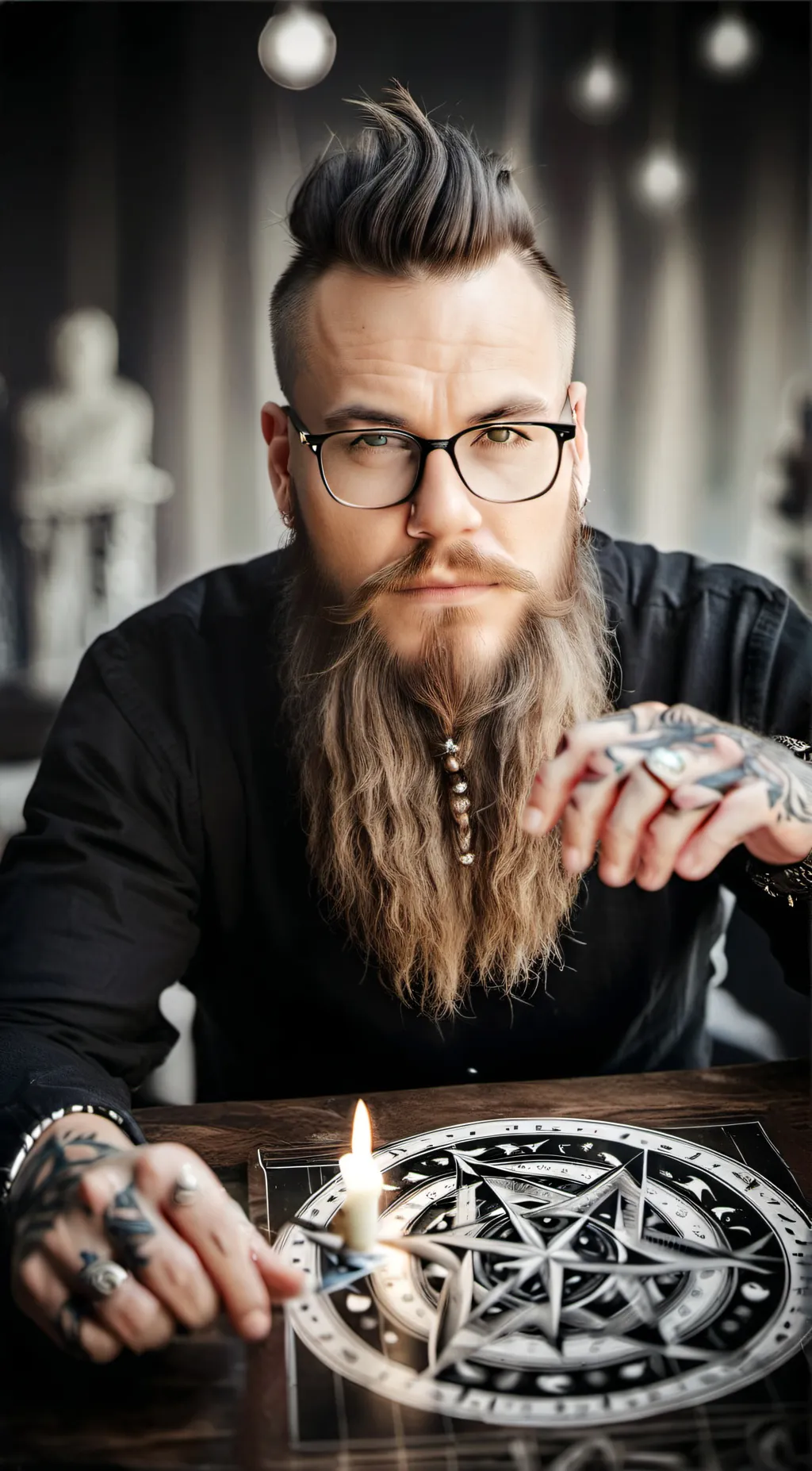 ai character: dark priest background