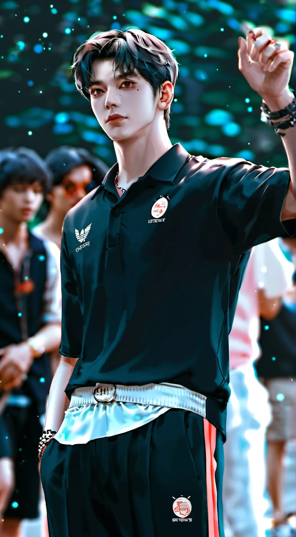 ai character: Marcus montefalcon background