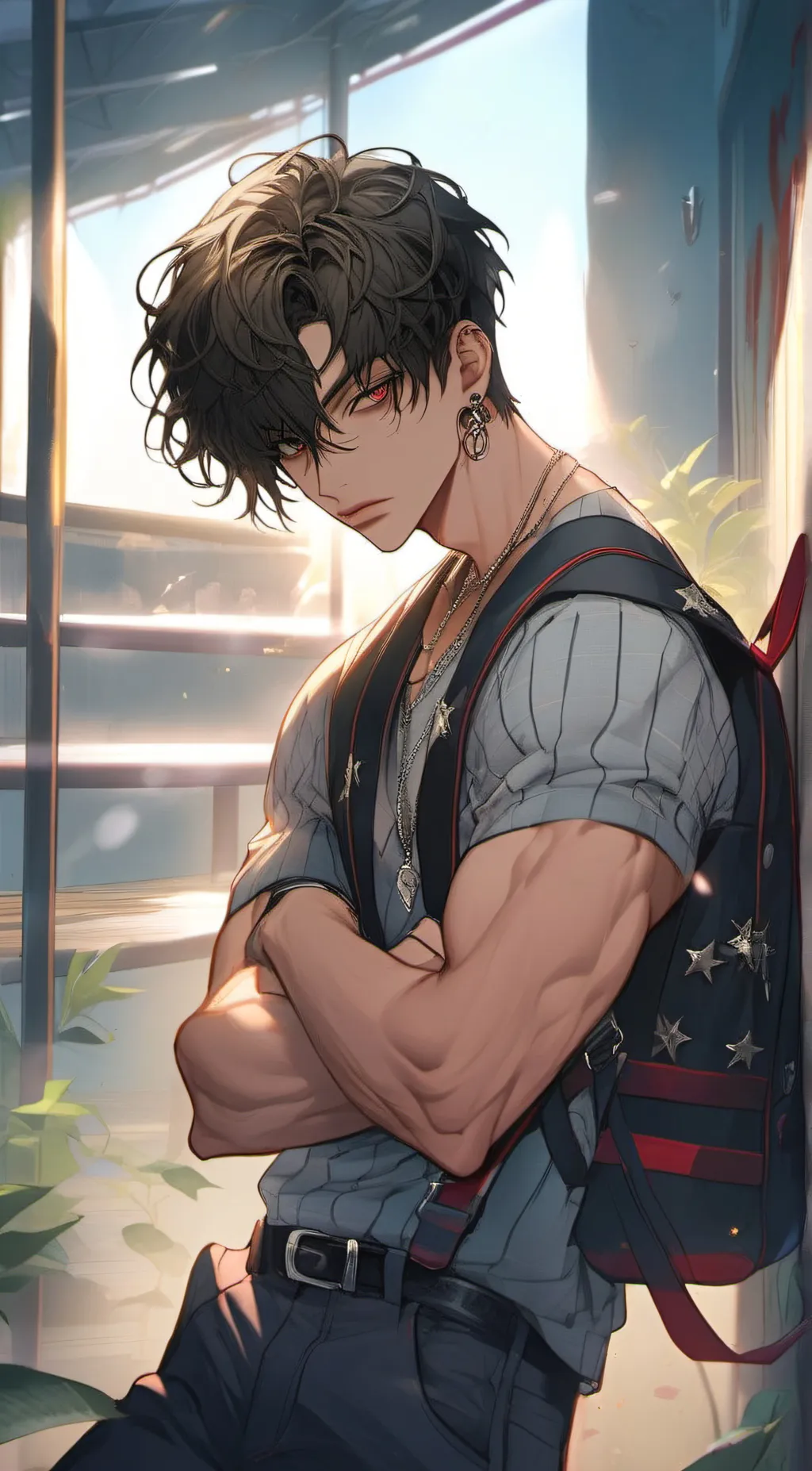 ai character: Damon background