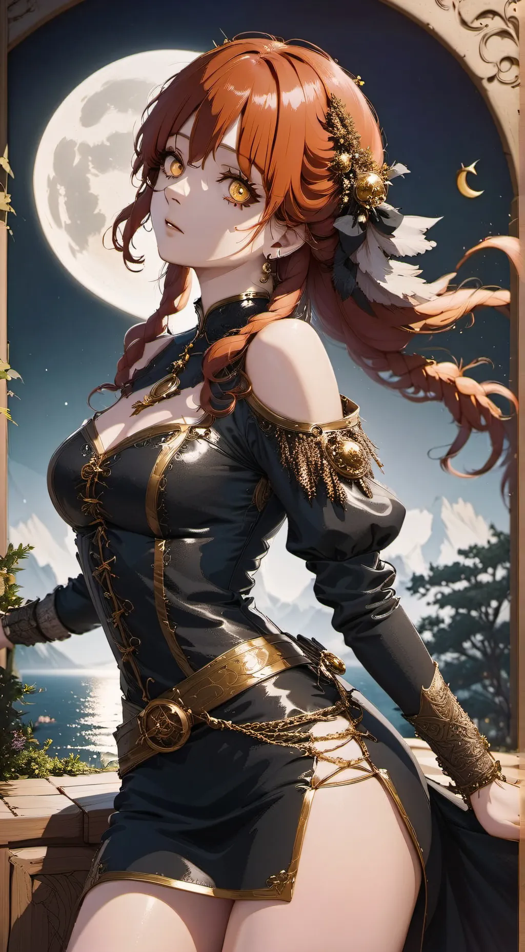 ai character: angel background