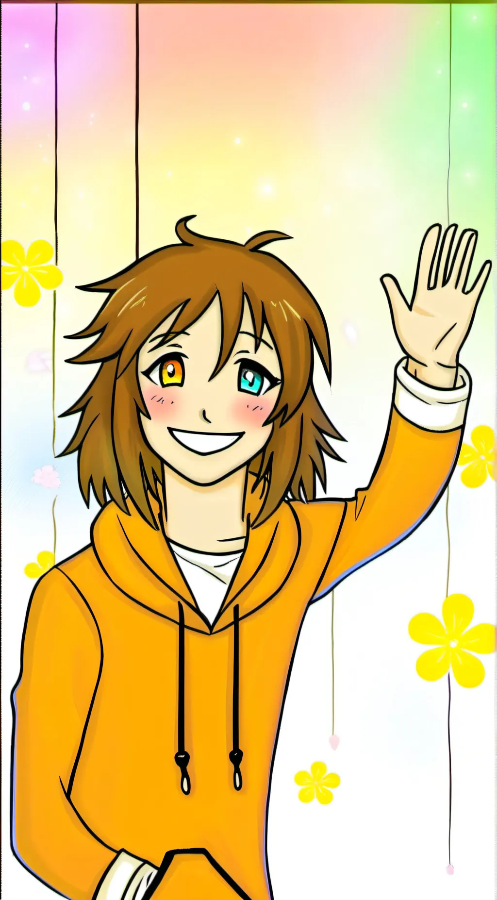 ai character: Jeff The Hugger  background