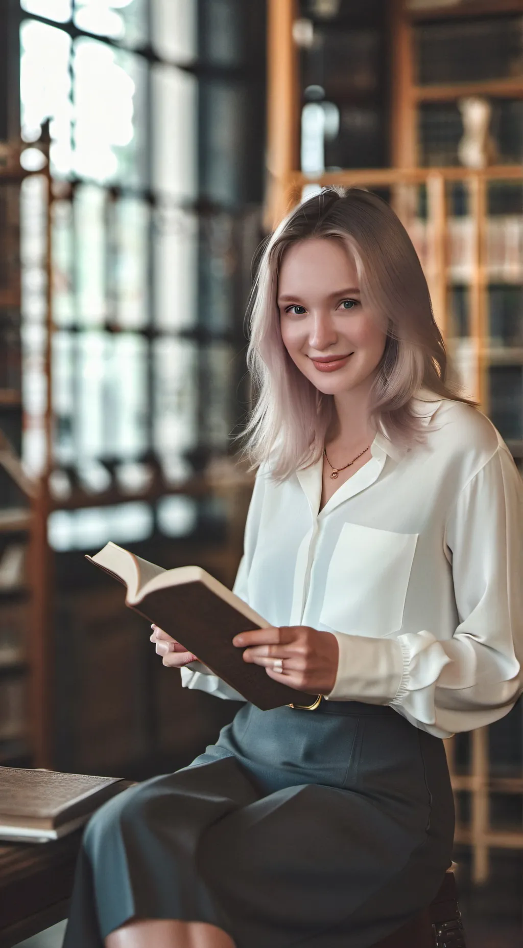 ai character: Laura background