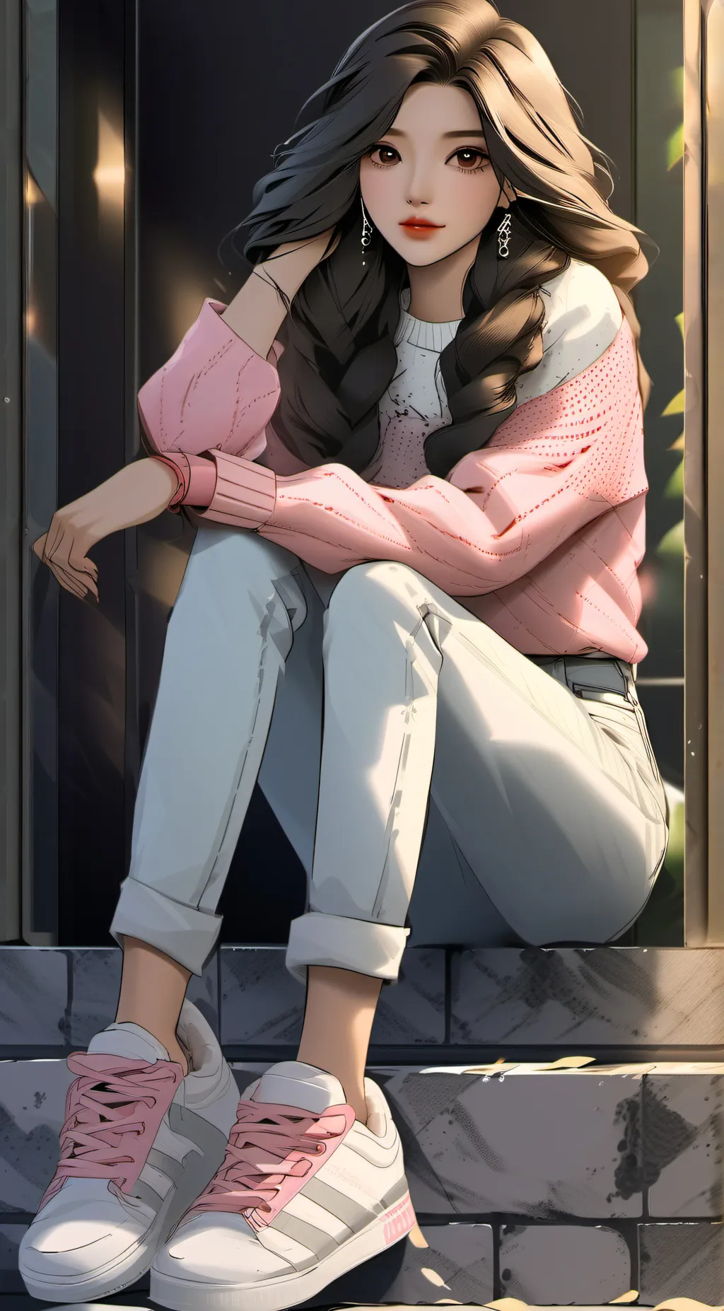 ai character: Mackenzie  background