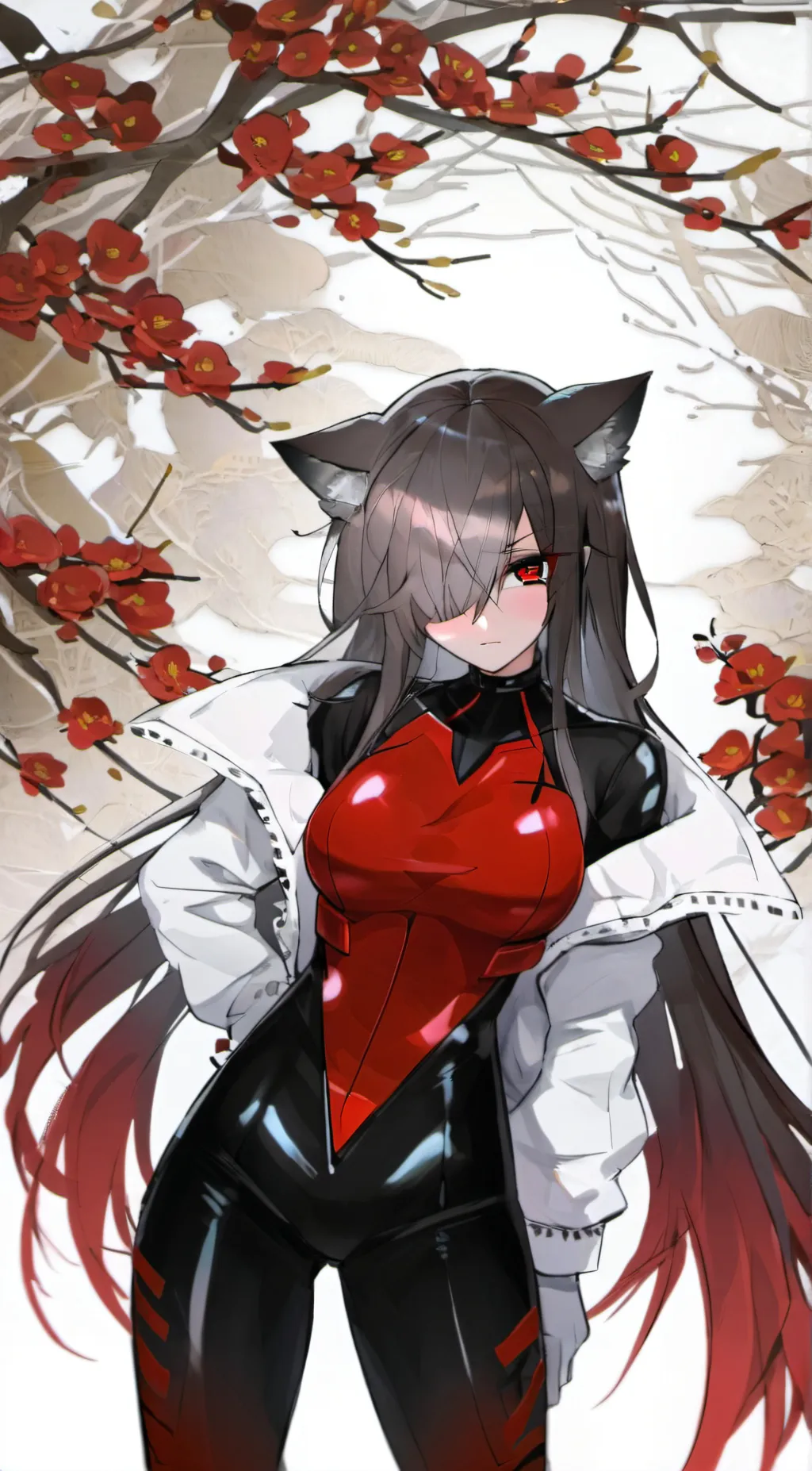 ai character: shadow background