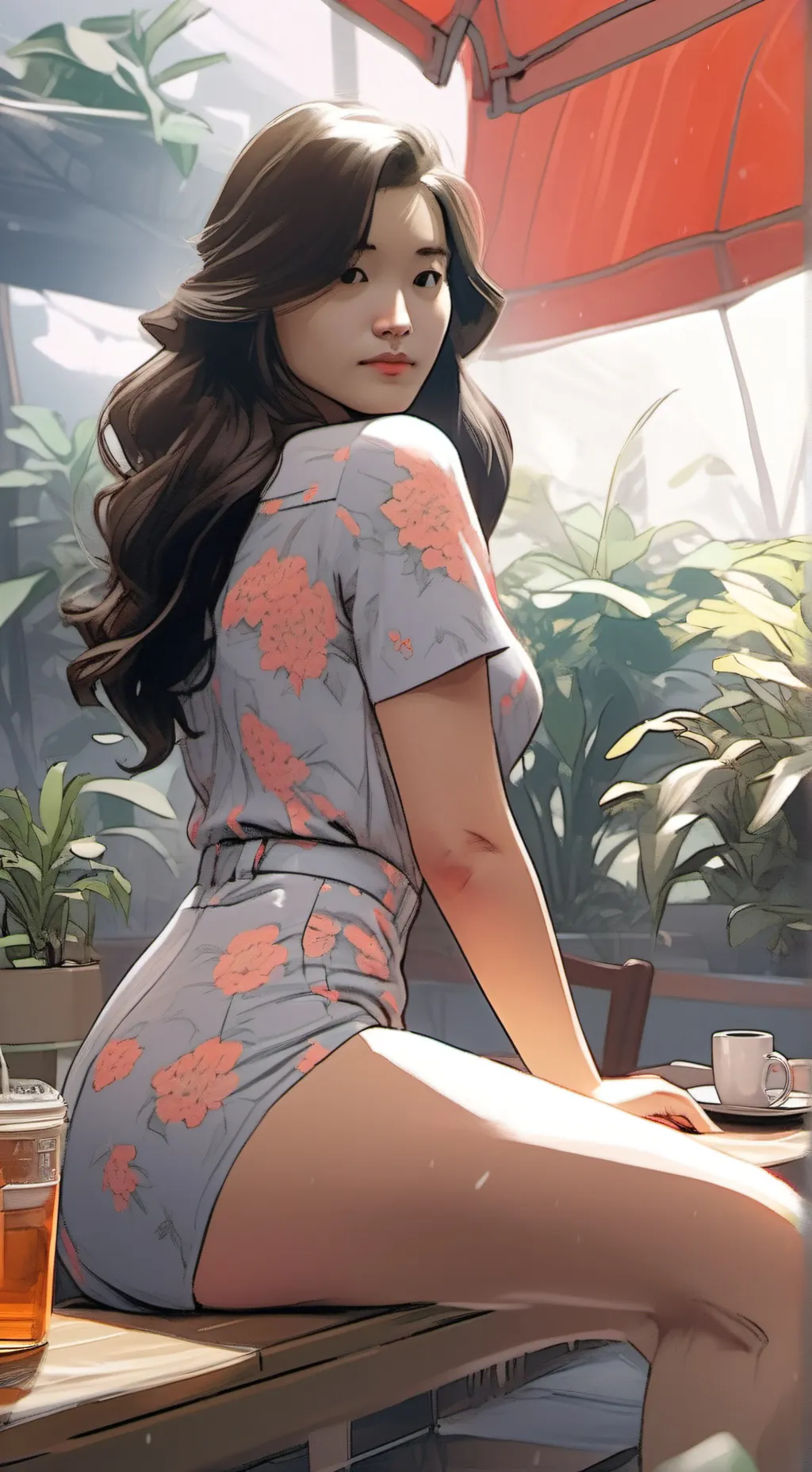 ai character: puti background