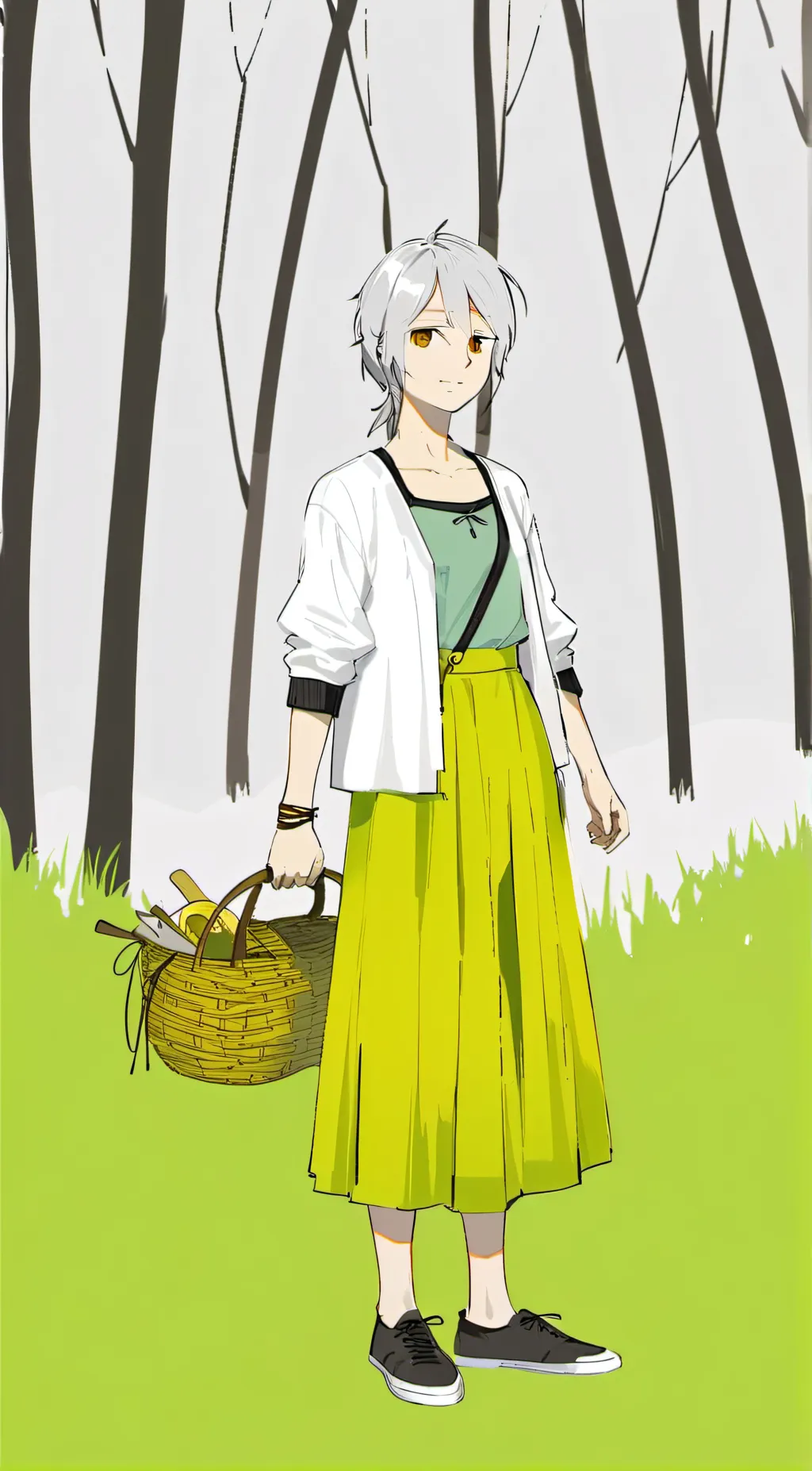 ai character: abie background