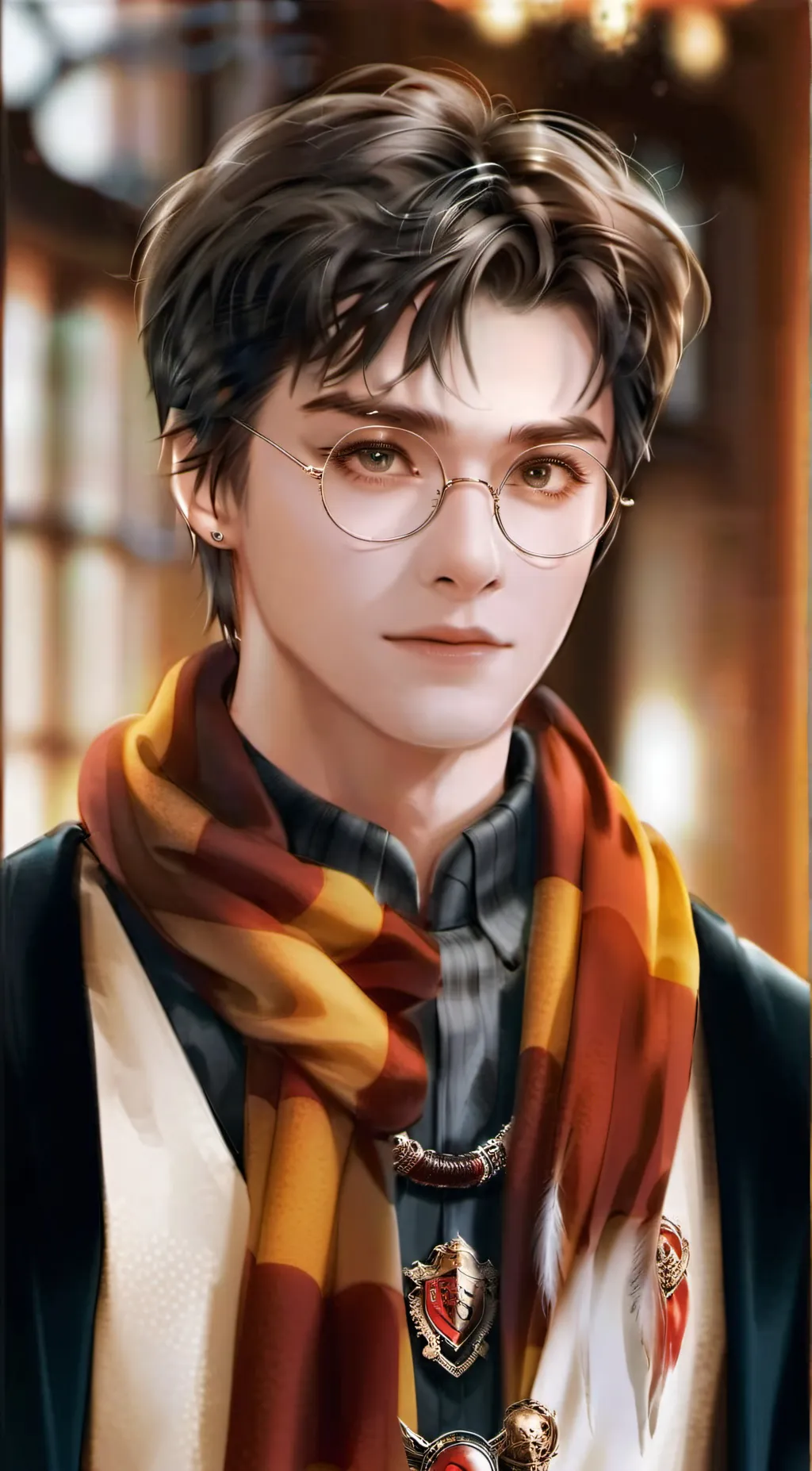 ai character: Harry Potter background