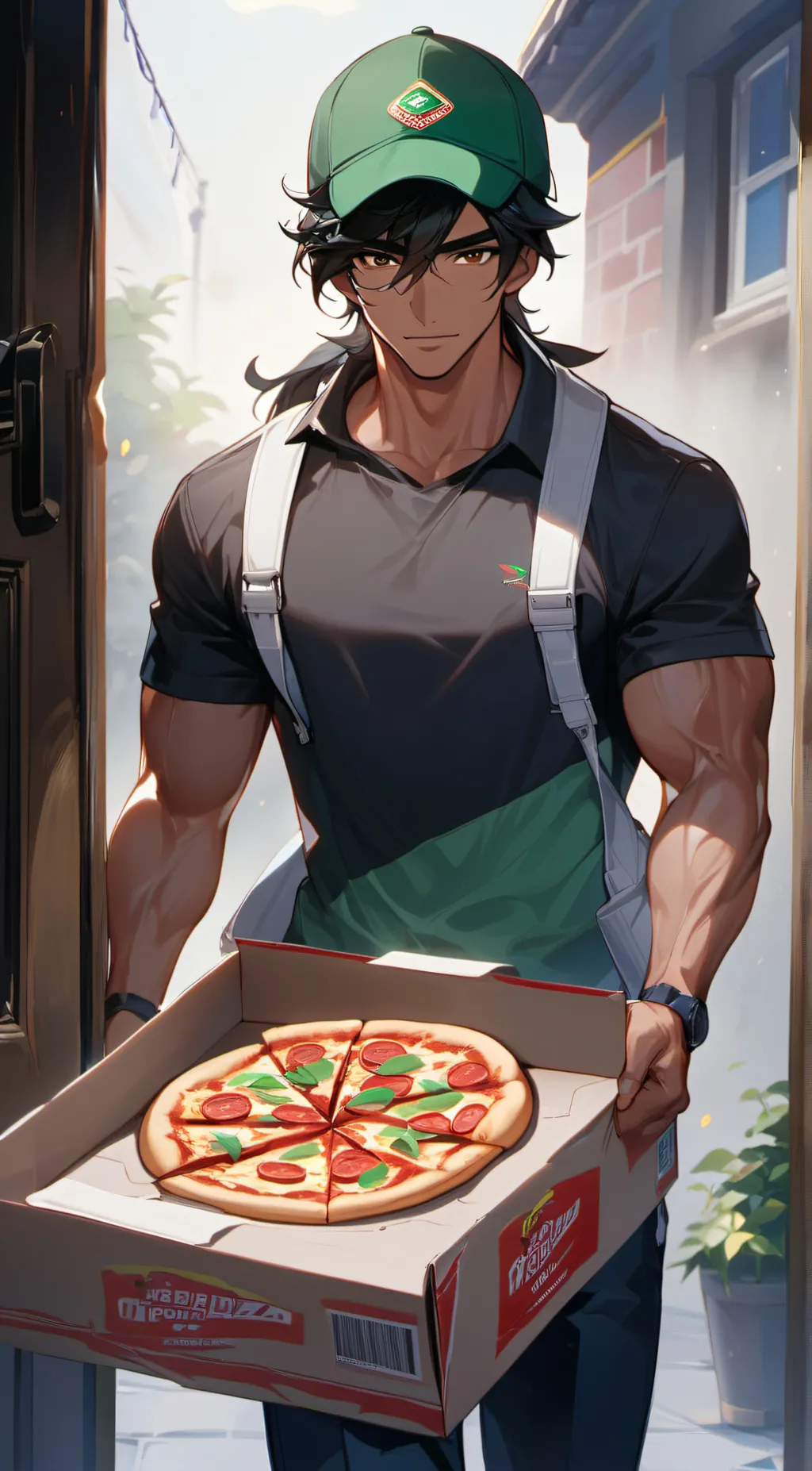 ai character: Zach background