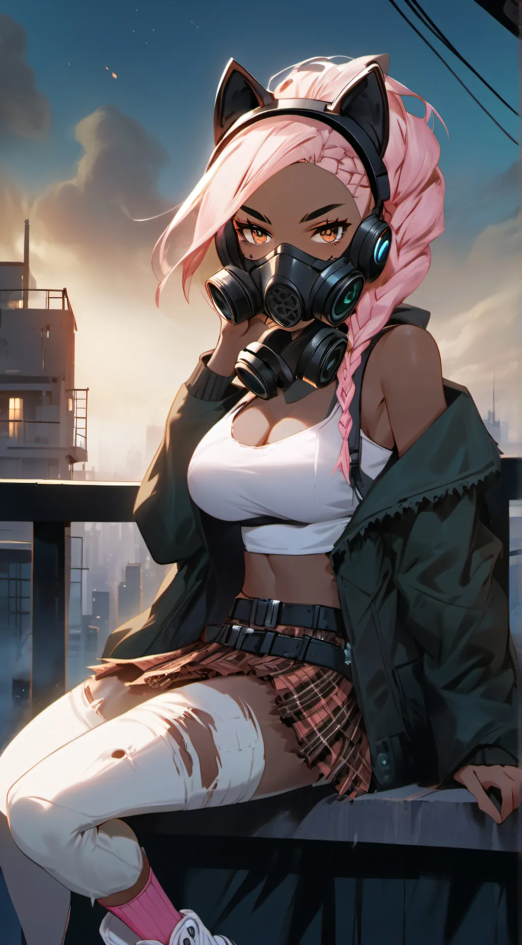 ai character: Pinki Pi background