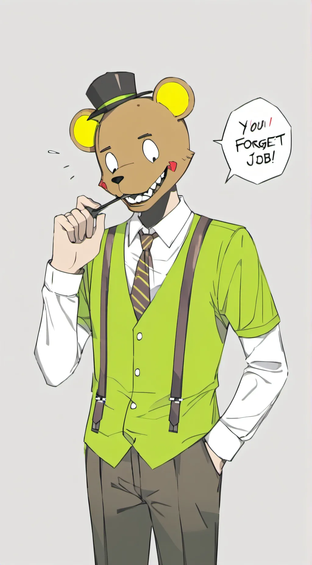 ai character: faz background